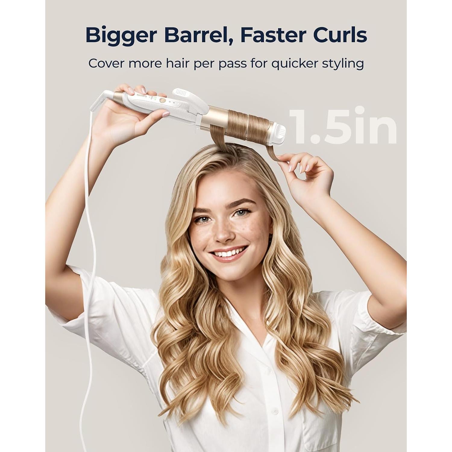 Plancha de Rizar Doble Voltaje FURIDEN LITE 1.5" Cerámica