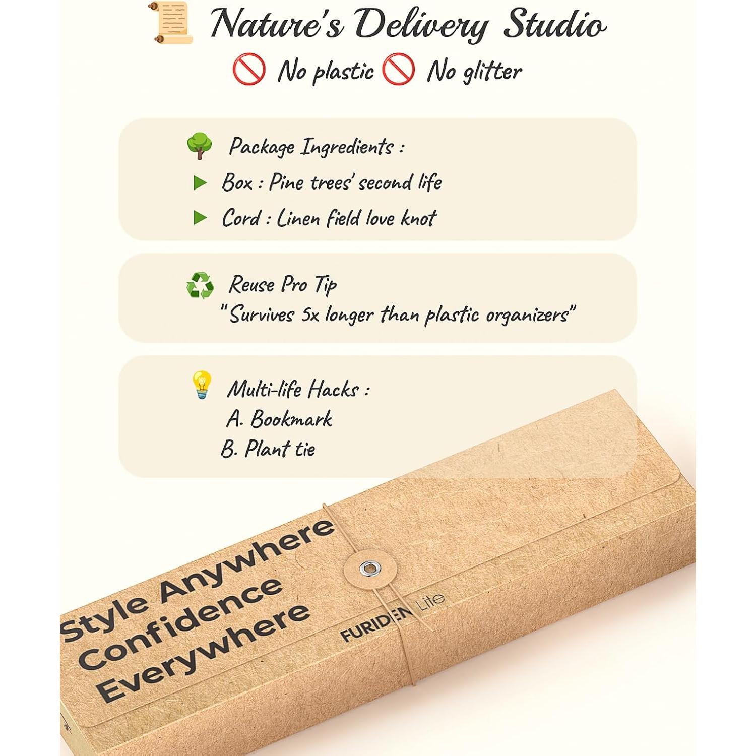 Plancha de Rizar Doble Voltaje FURIDEN LITE 1.5" Cerámica