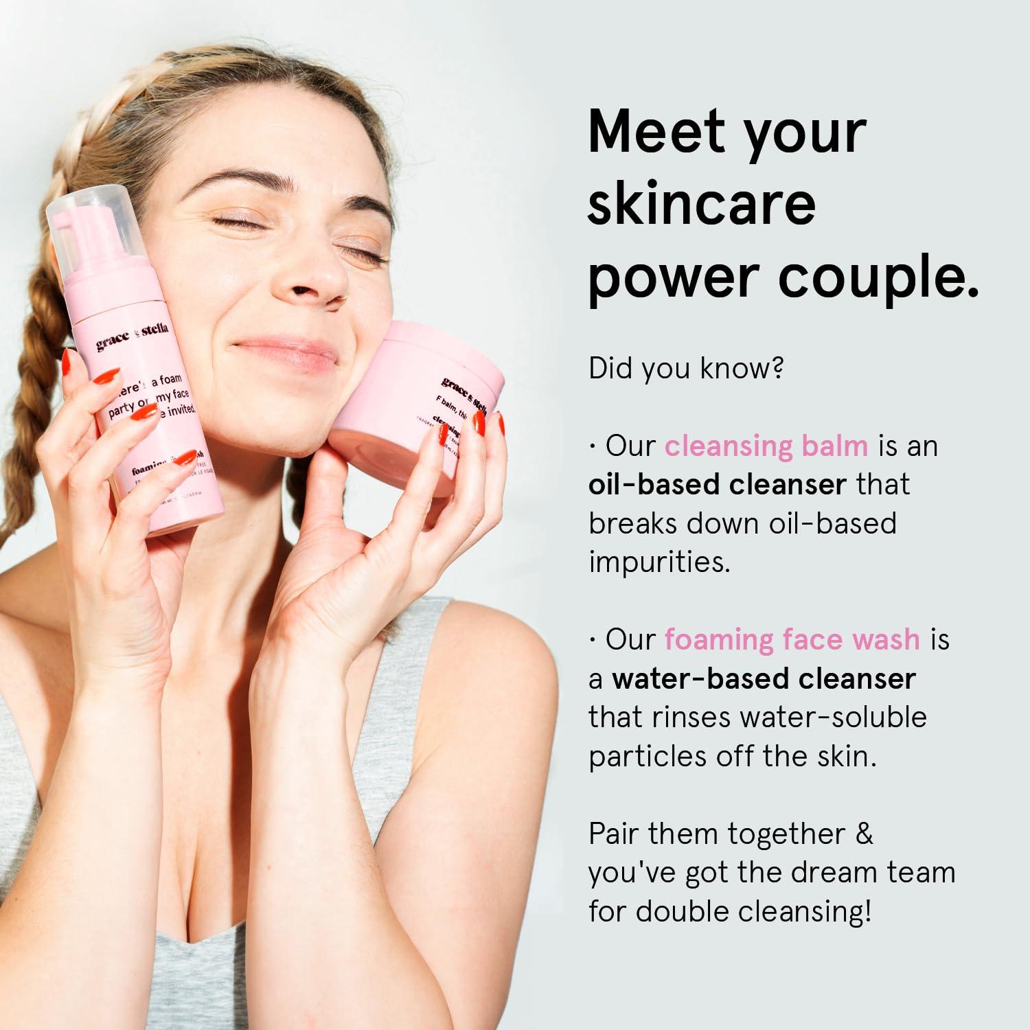 Gel Limpiador Facial Hidratante Grace & Stella 150ml - Vegano