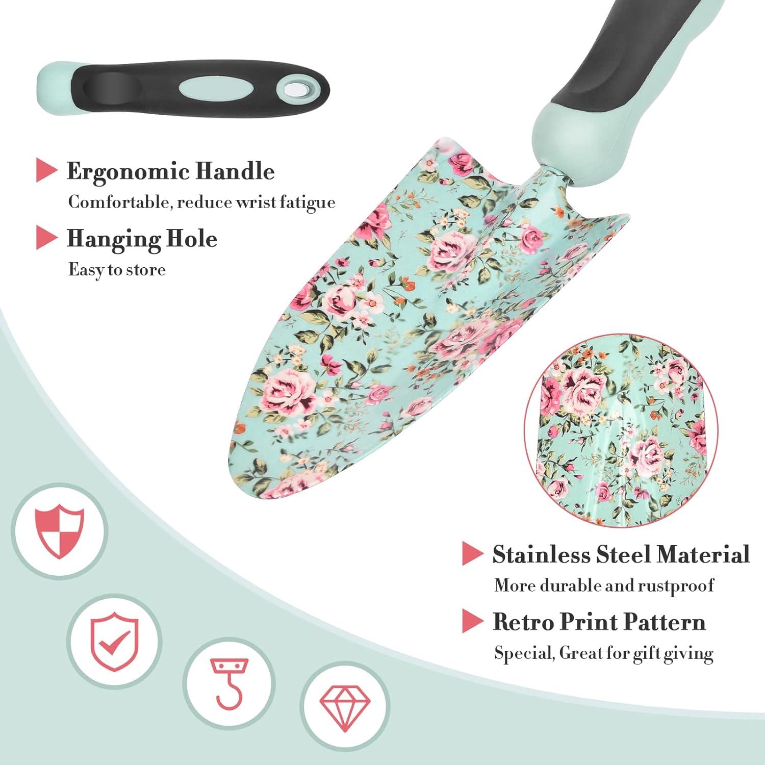 Juego de Herramientas de Jardín Carsolt 11 Pcs Floral