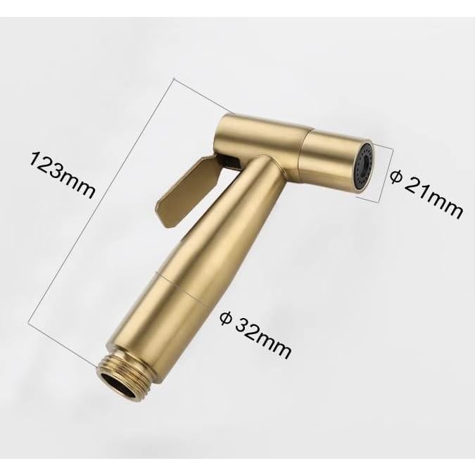 Cabezal de Rociador de Bidet BLNSPRAYER Acero Inoxidable Dorado