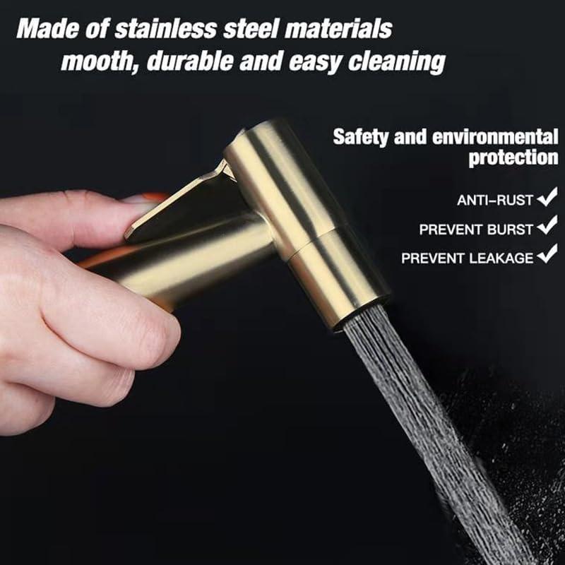 Cabezal de Rociador de Bidet BLNSPRAYER Acero Inoxidable Dorado