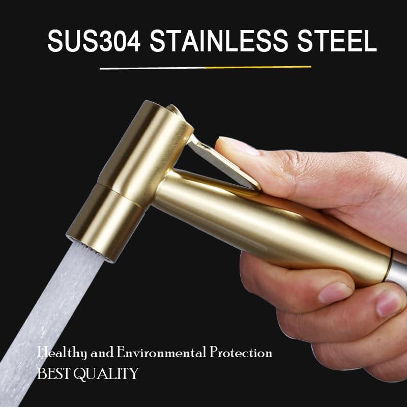 Cabezal de Rociador de Bidet BLNSPRAYER Acero Inoxidable Dorado