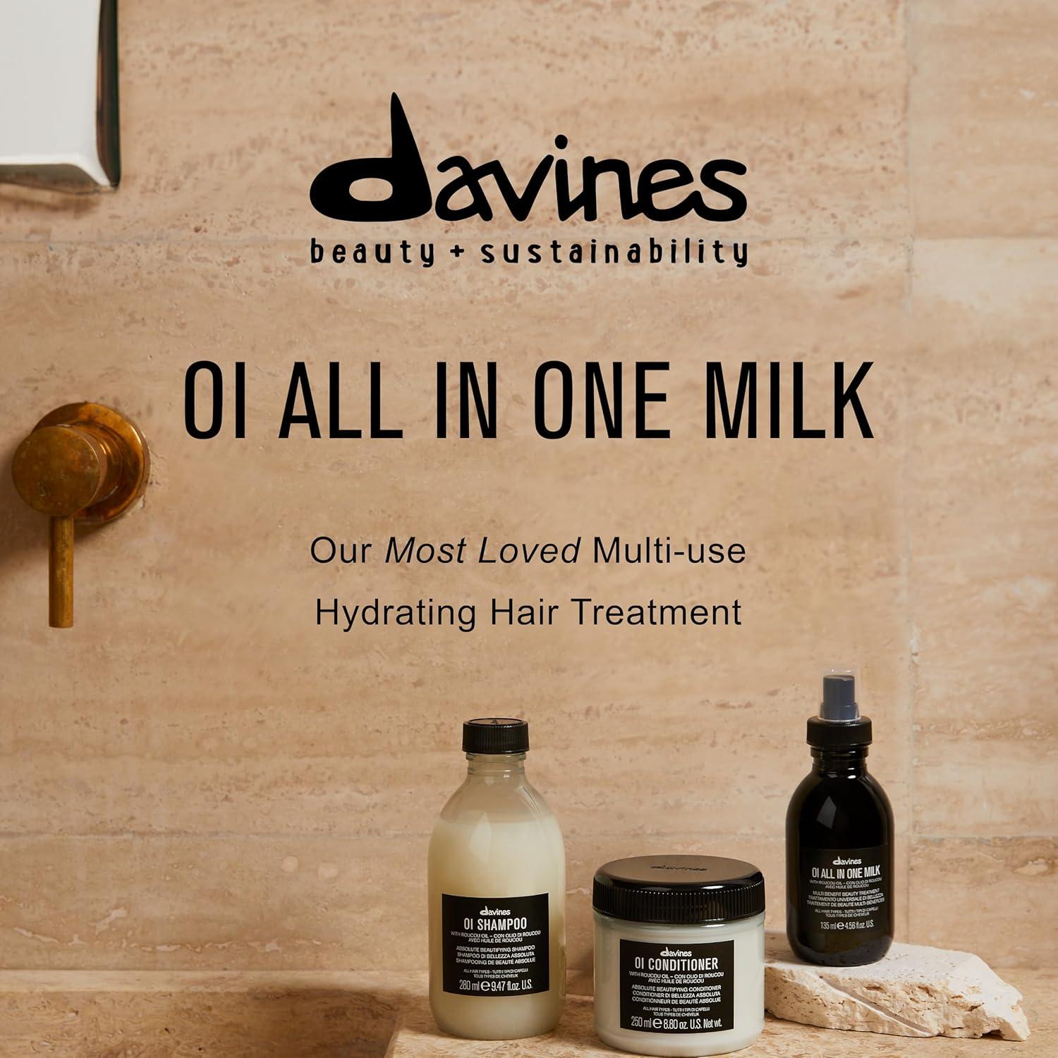 Davines OI Leche Todo en Uno 50 ml - Spray Hidratante Desenredante