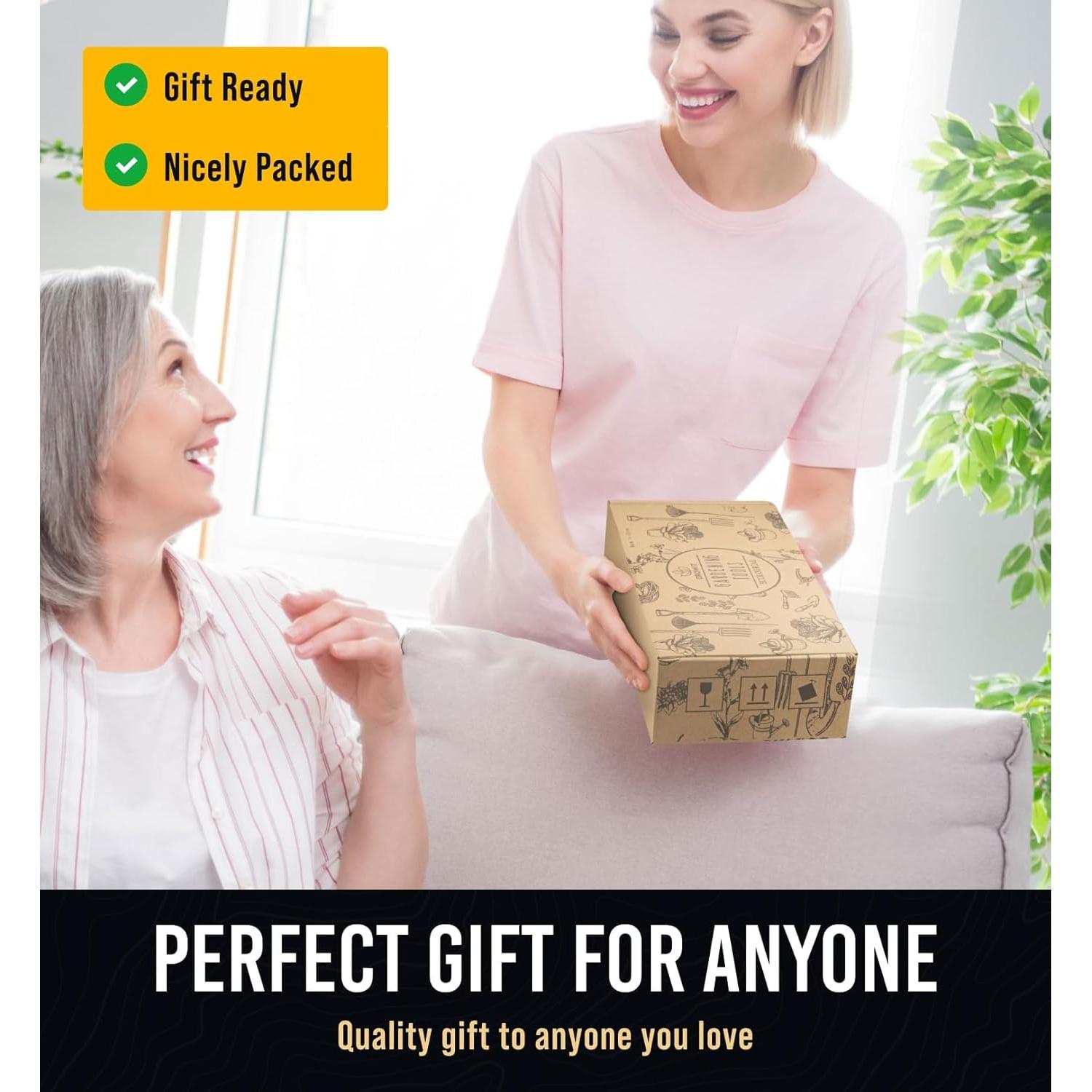 Juego de Herramientas de Jardinería GrowIt 22 Piezas Ergonómico