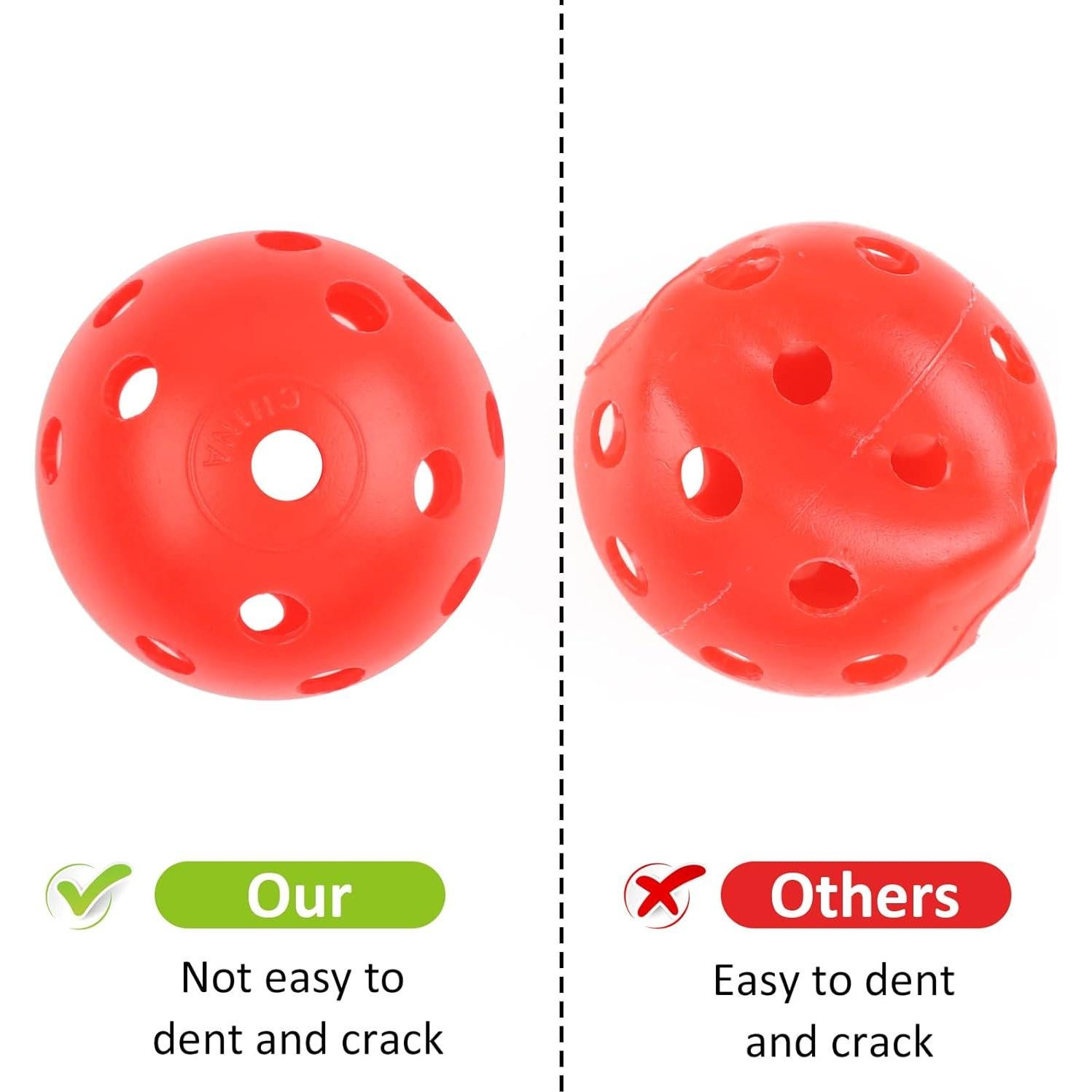 Bolas de Golf Joyberg 24 Piezas Plástico 42mm Multicolor