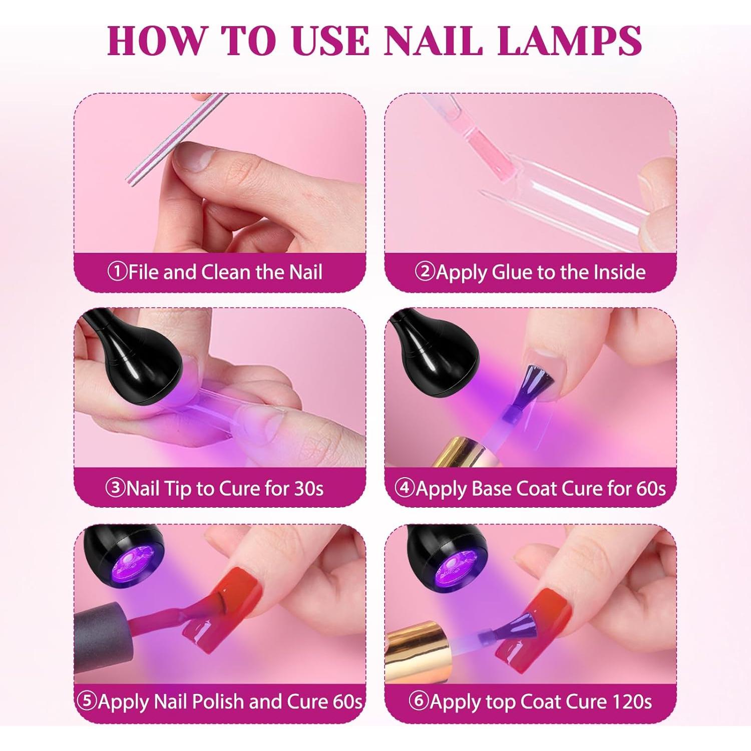 AORAEM Lámpara UV LED para Uñas de Gel con Control de Pie