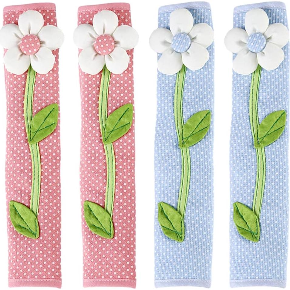 Cubiertas de Manijas de Refrigerador ZHU IN SY - Juego de 2 Algodón