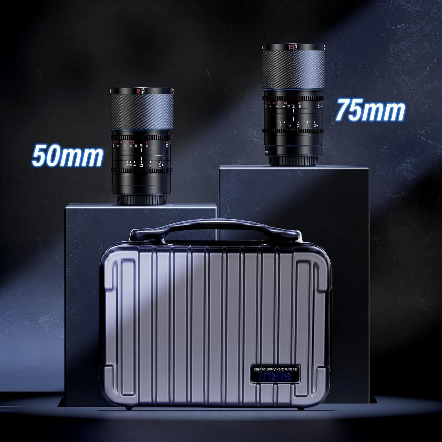 Lente Anamórfico SIRUI Saturn 50mm T2.9 E Mount 455g