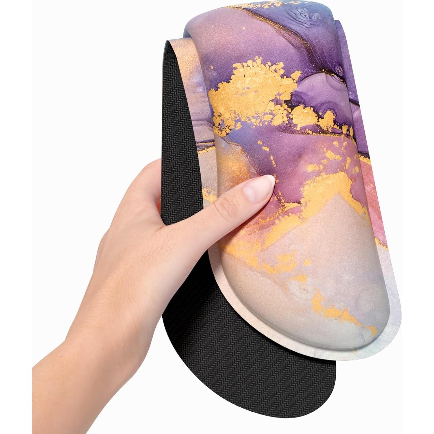 Reposamuñecas Ergonómico Dapesuom para Teclado y Ratón - Espuma Viscoelástica