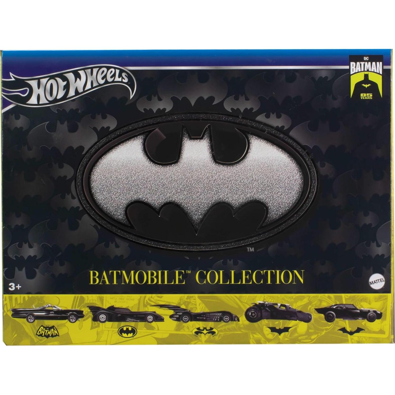 Hot Wheels Set 5 Batmóviles 85 Aniversario 1:64 Mattel