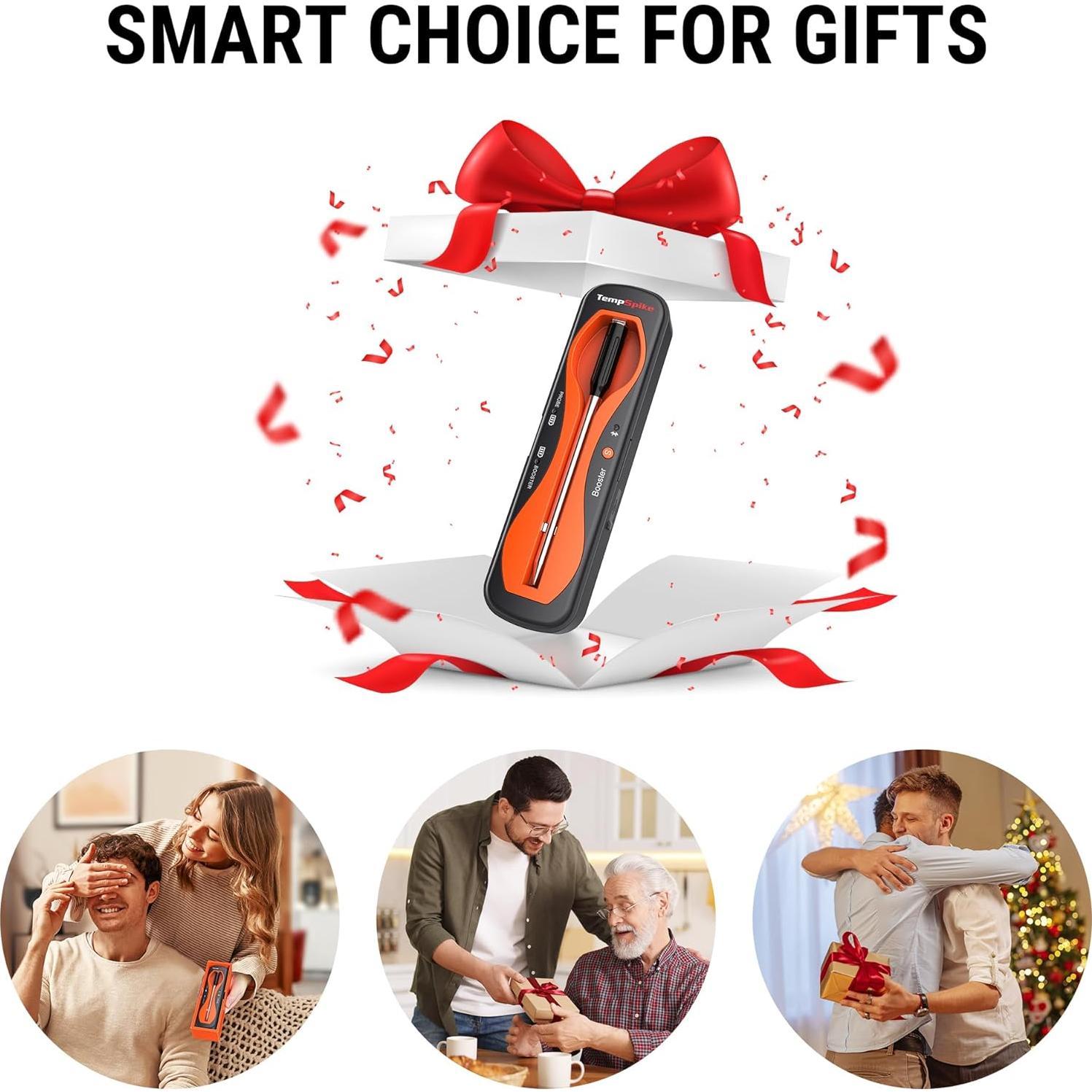 Termómetro de Carne Inalámbrico ThermoPro TempSpike 17 cm