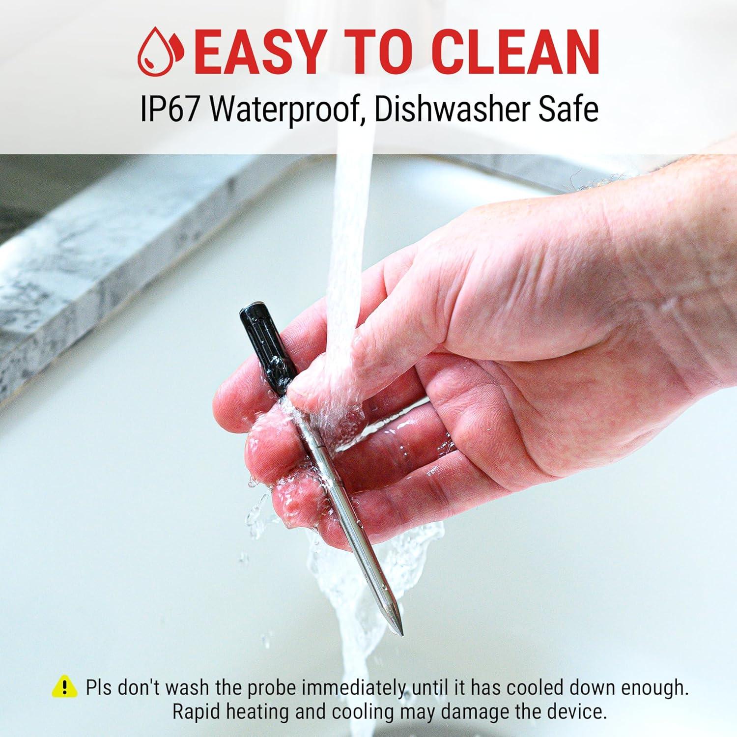 Termómetro de Carne Inalámbrico ThermoPro TempSpike 17 cm