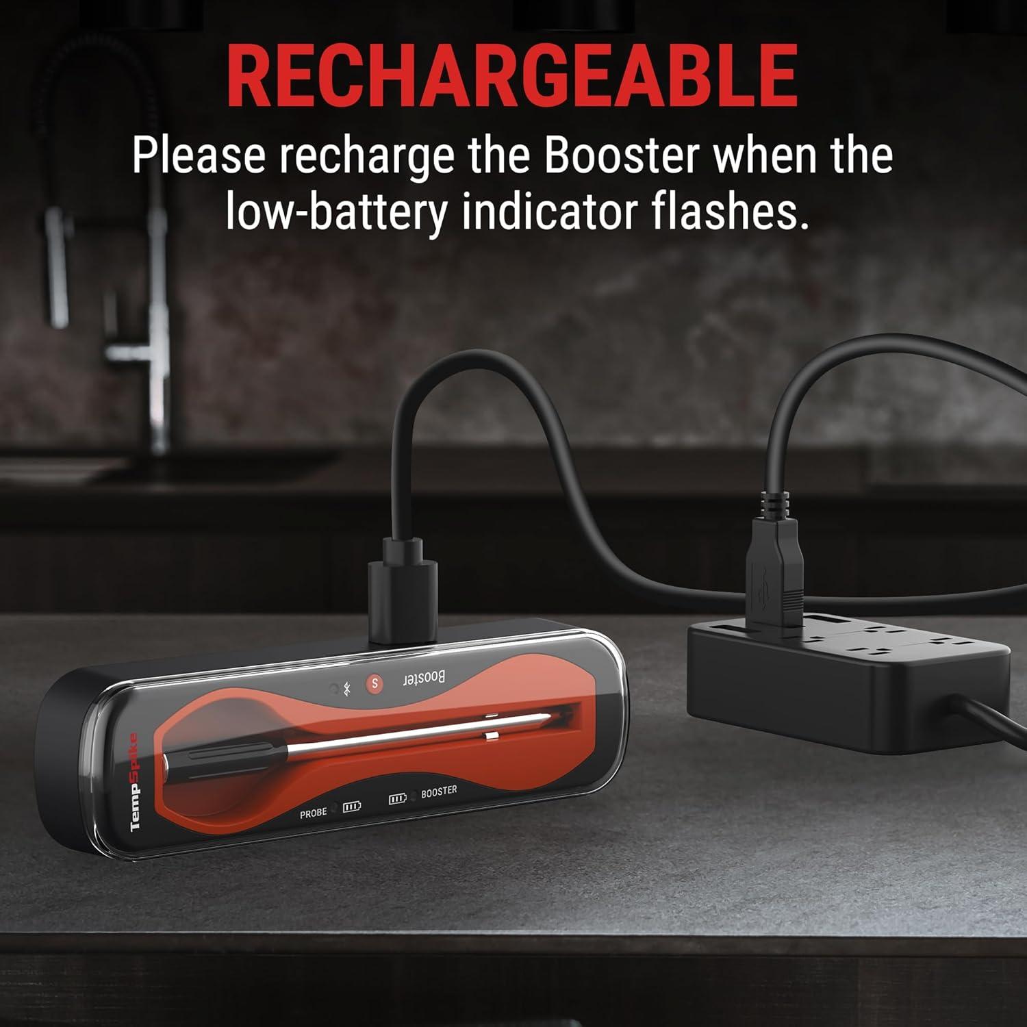 Termómetro de Carne Inalámbrico ThermoPro TempSpike 17 cm