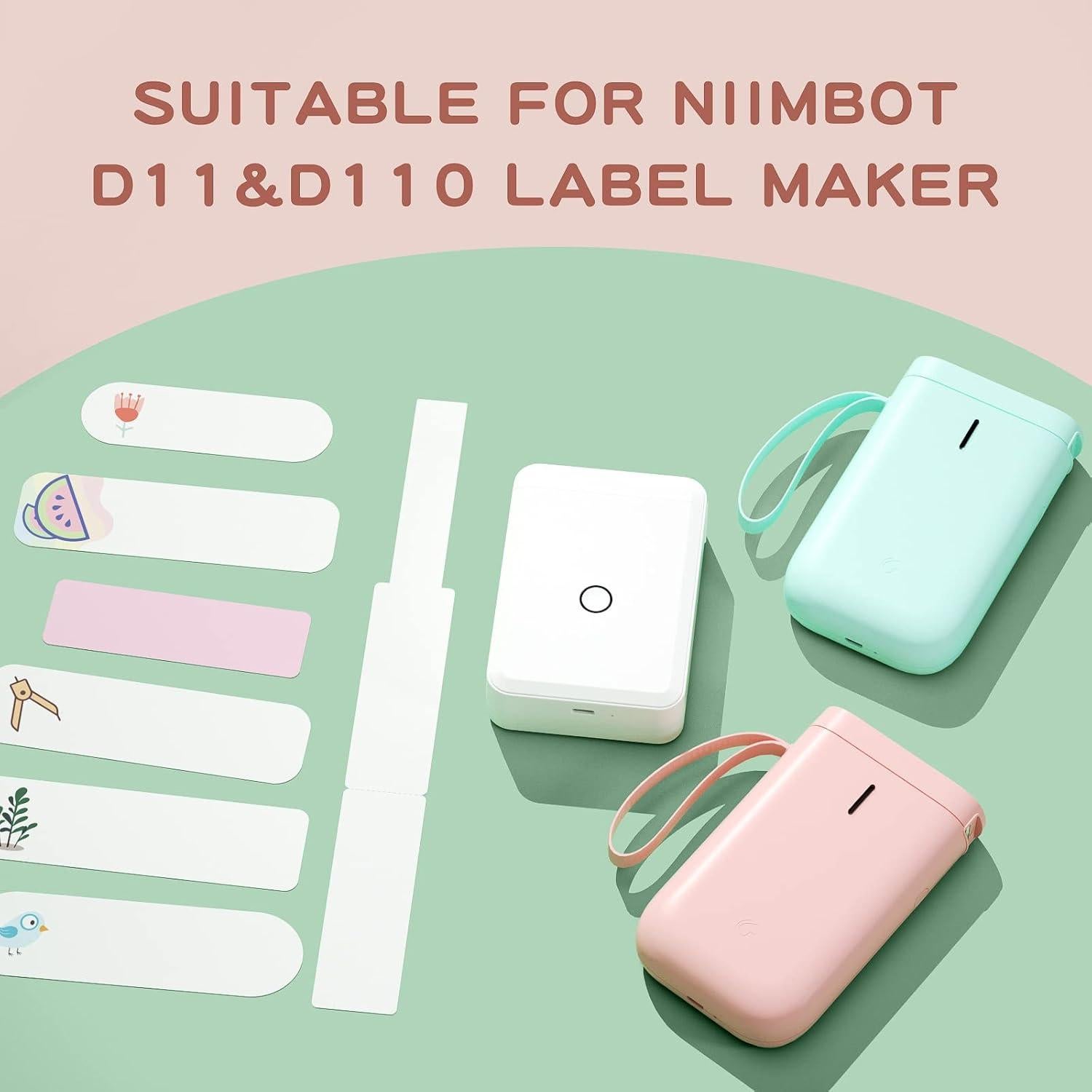 Papel para Impresora de Etiquetas NIIMBOT 12x40mm 160 Etiquetas