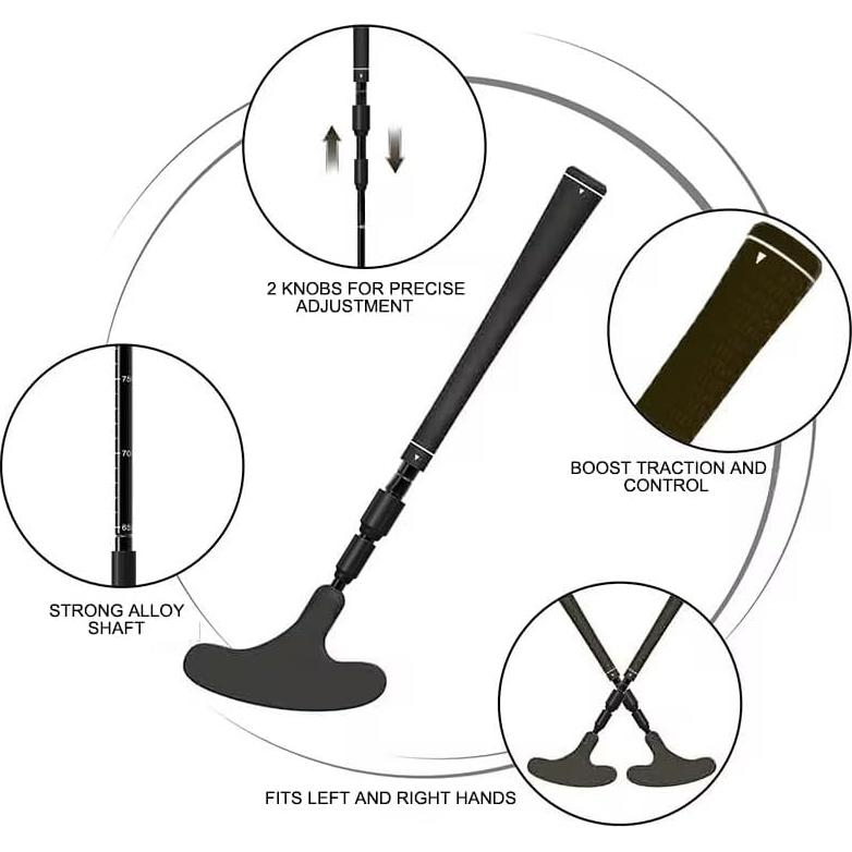 Putter de Golf PUTTLAZR GP-01 Ajustable + 8 Pelotas