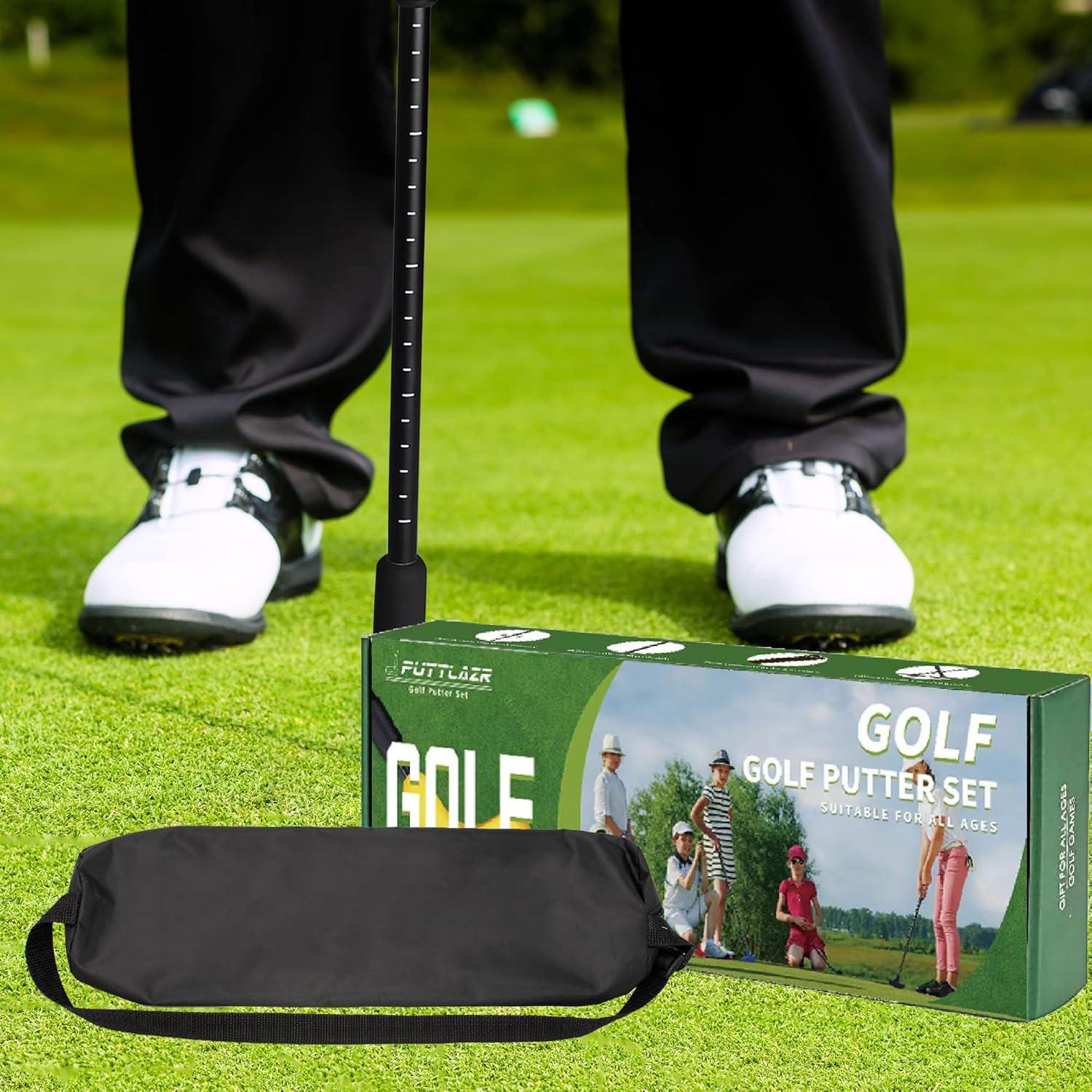 Putter de Golf PUTTLAZR GP-01 Ajustable + 8 Pelotas