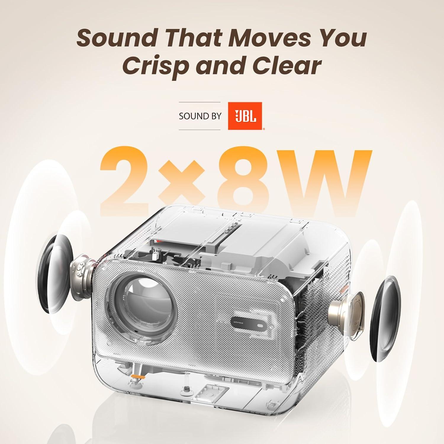 Proyector Yaber L2s 1080P WiFi 6 Bluetooth 700 ANSI Lumens