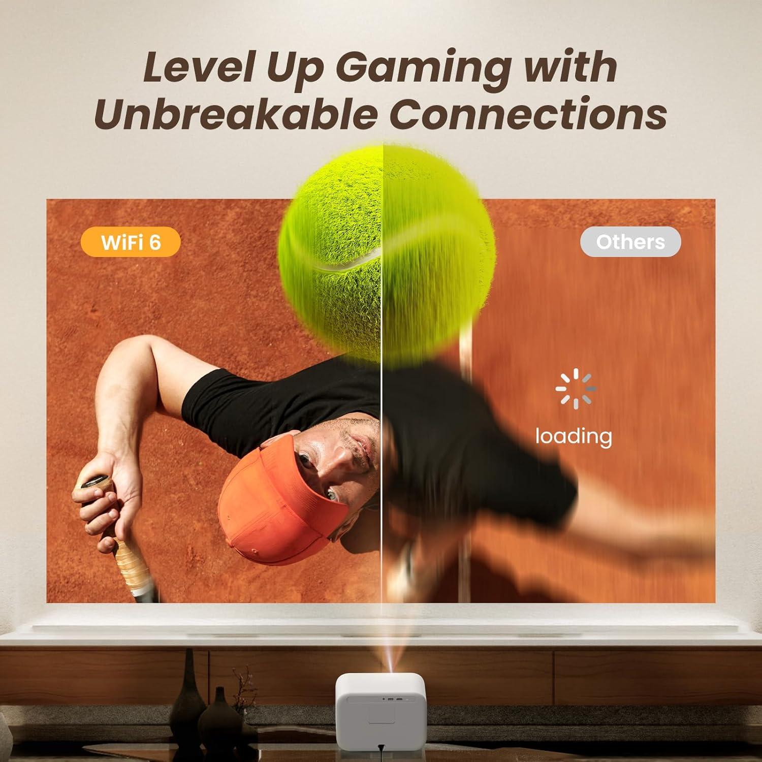 Proyector Yaber L2s 1080P WiFi 6 Bluetooth 700 ANSI Lumens