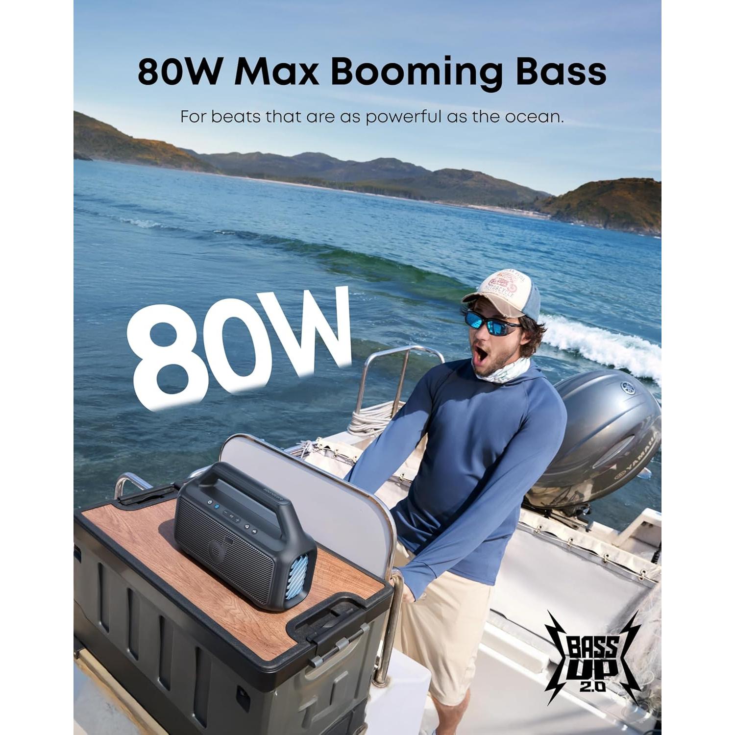 Altavoz Bluetooth Anker Soundcore Boom 2 80W IPX7 24H