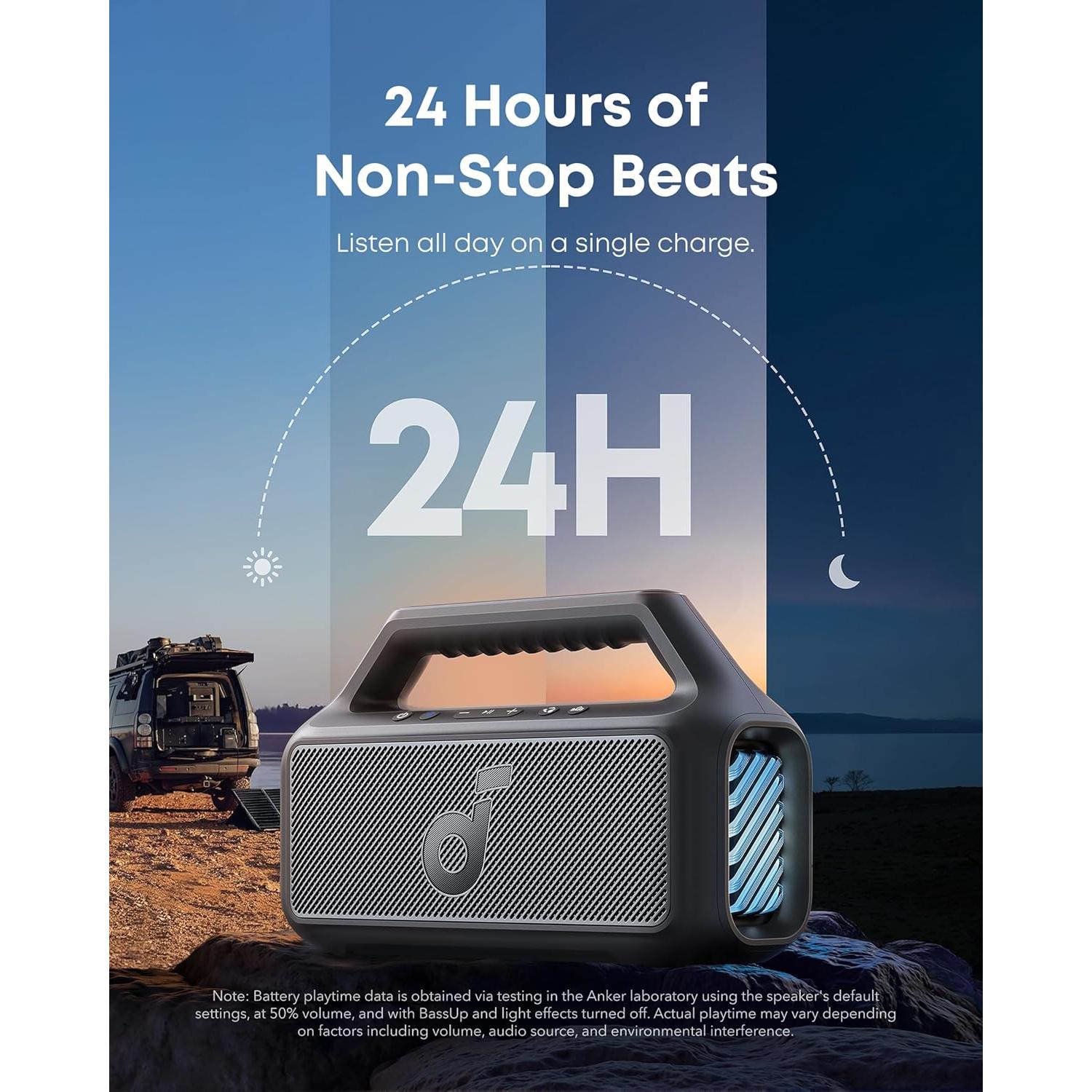 Altavoz Bluetooth Anker Soundcore Boom 2 80W IPX7 24H