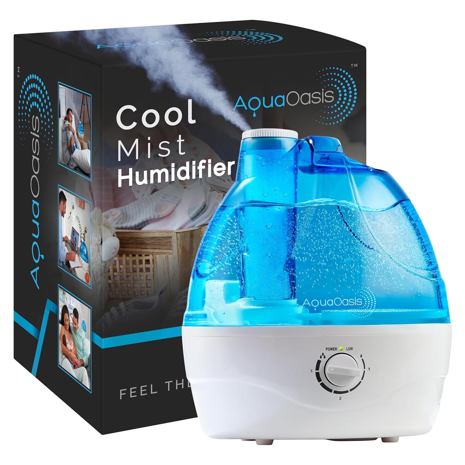 Humidificador Ultrasónico AquaOasis AO-101 2.2L Silencioso