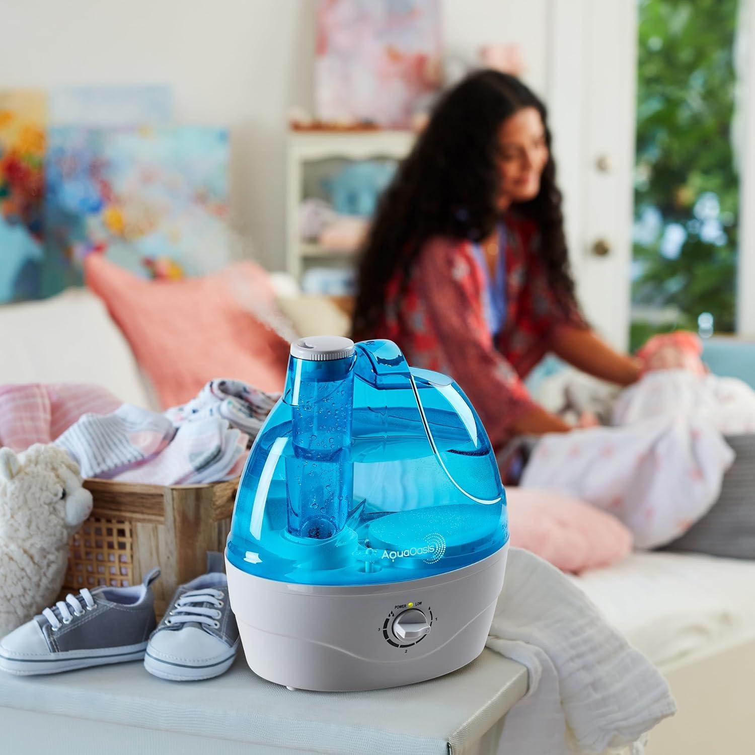 Humidificador Ultrasónico AquaOasis AO-101 2.2L Silencioso