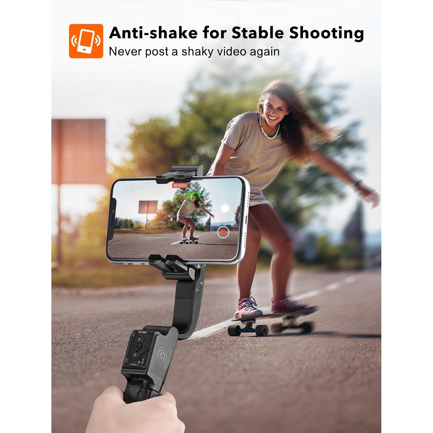 Estabilizador Gimbal hohem iSteady Q para Smartphone 4 en 1