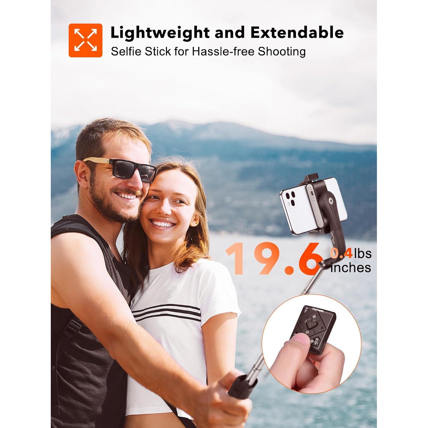 Estabilizador Gimbal hohem iSteady Q para Smartphone 4 en 1