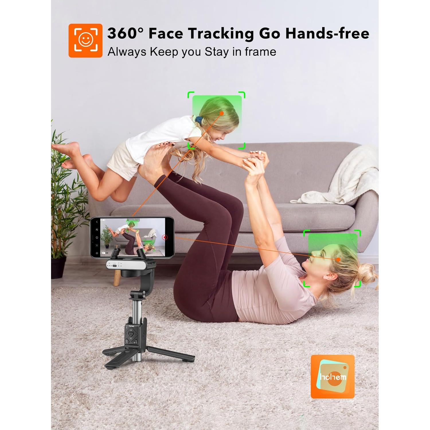 Estabilizador Gimbal hohem iSteady Q para Smartphone 4 en 1