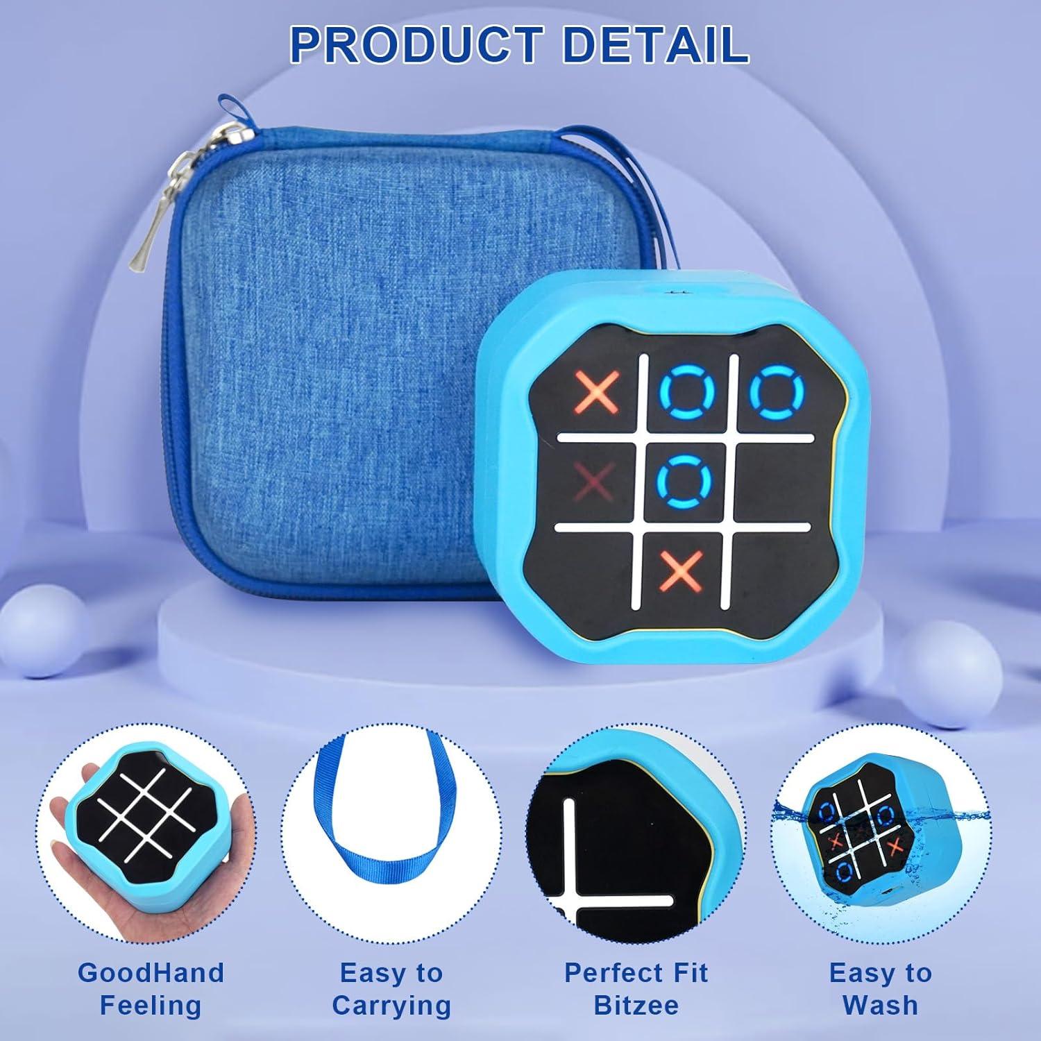 Funda de Almacenamiento y Silicona MGZNMTY para Giiker Tic Tac Toe