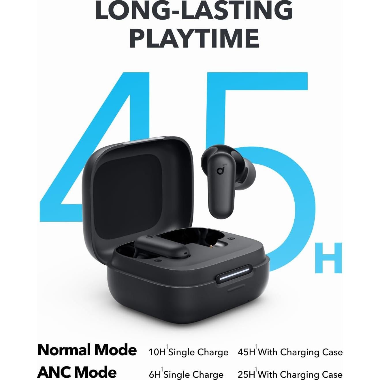 Auriculares Inalámbricos Anker Soundcore P30i con ANC, 45H