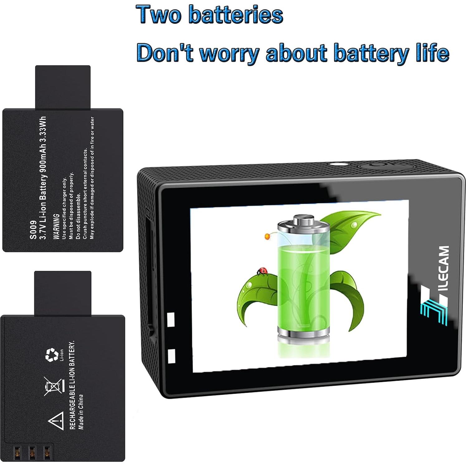 Cámara de Acción Xilecam X200 1080P 30fps Impermeable 40m