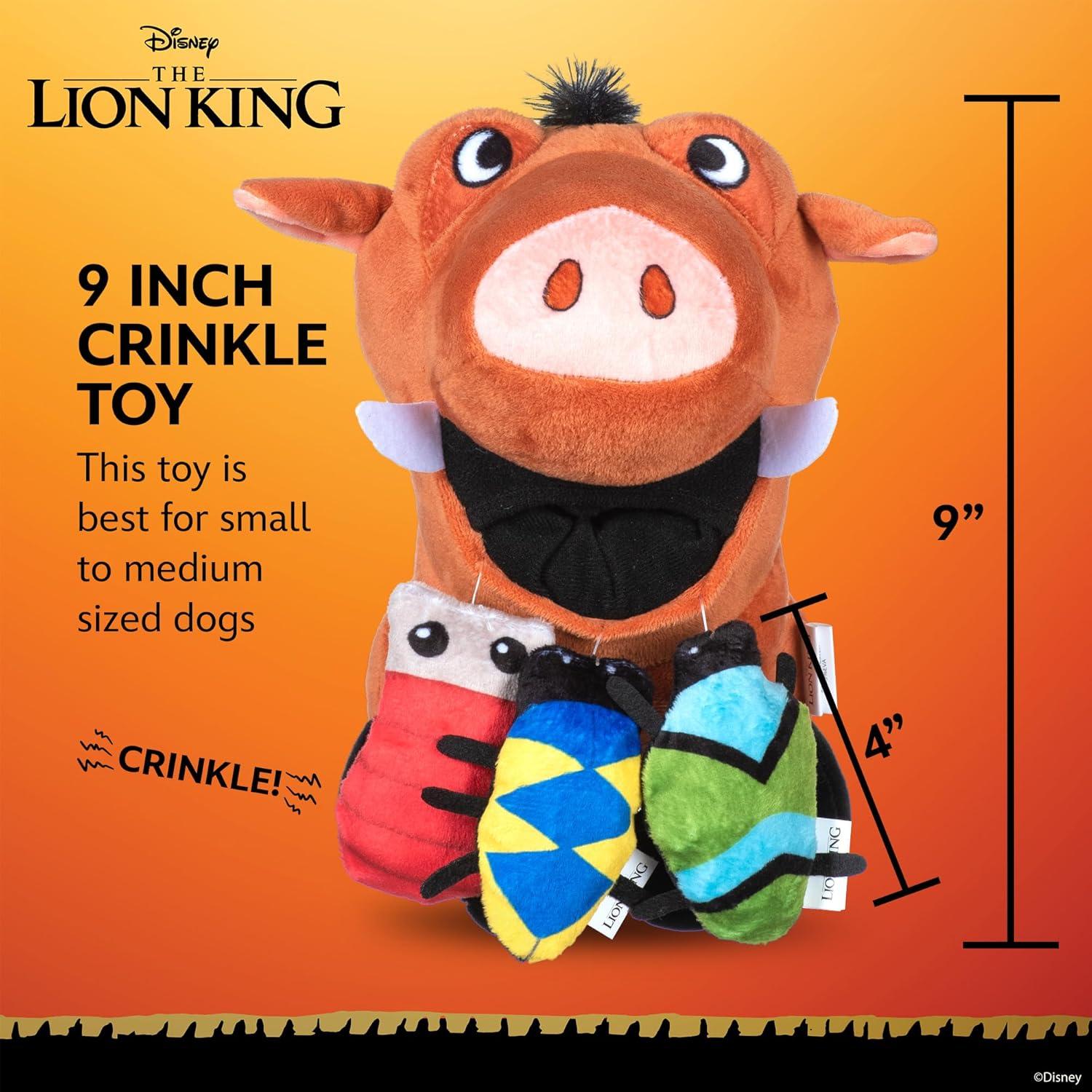 Juguete para Perros Disney Pumbaa Burrow 22.86 cm con Sonido