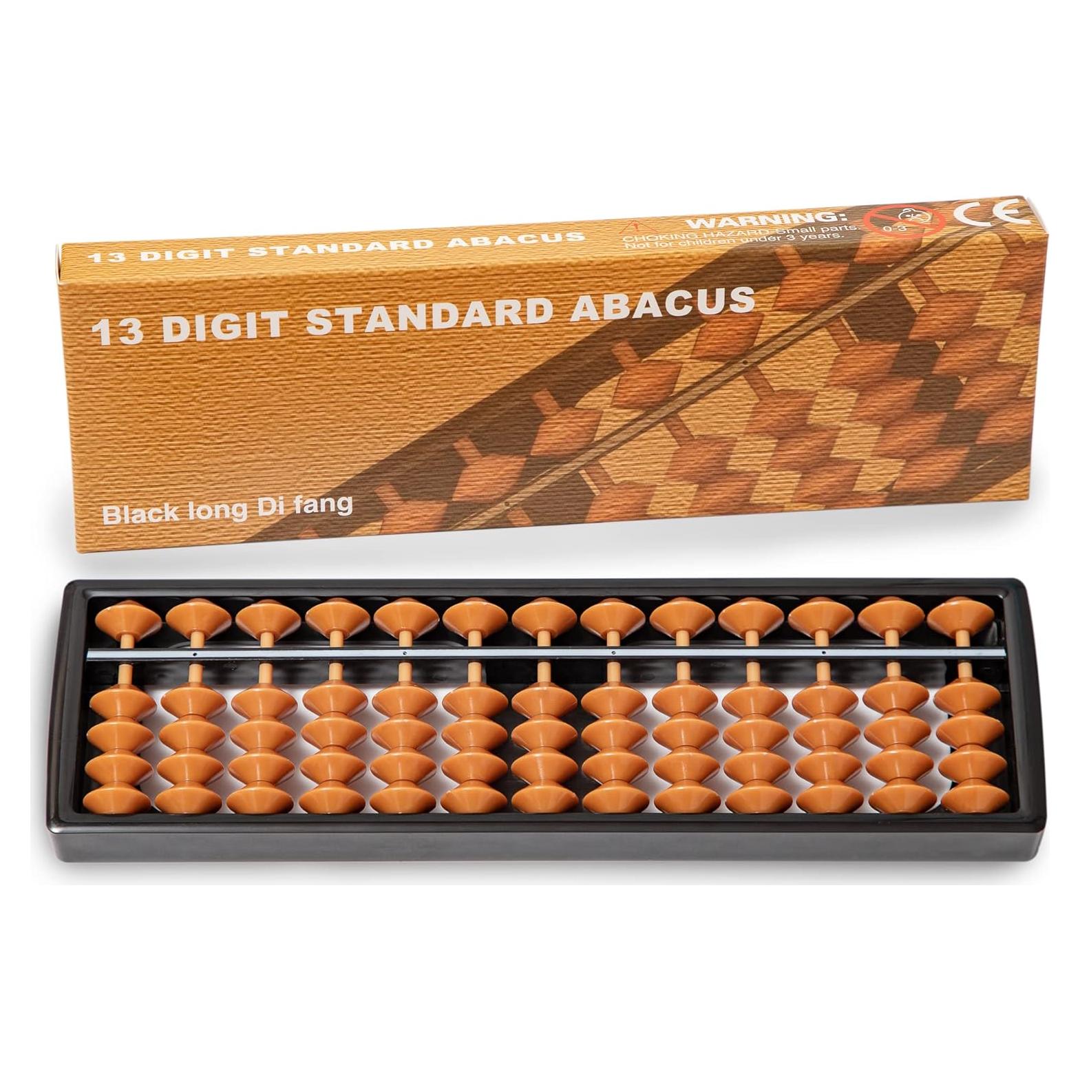 Ábaco Digital Profesional 20 cm Black Long Di Fang 13 Columnas