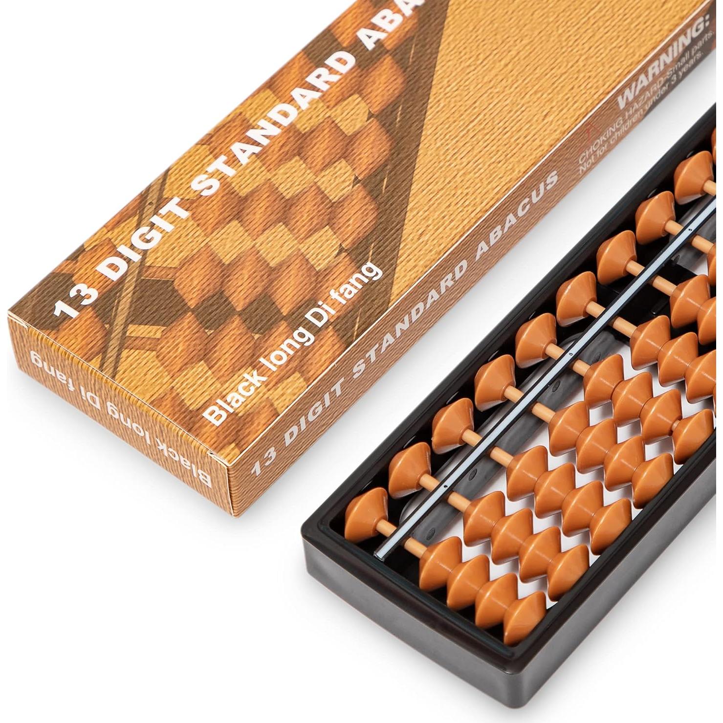 Ábaco Digital Profesional 20 cm Black Long Di Fang 13 Columnas