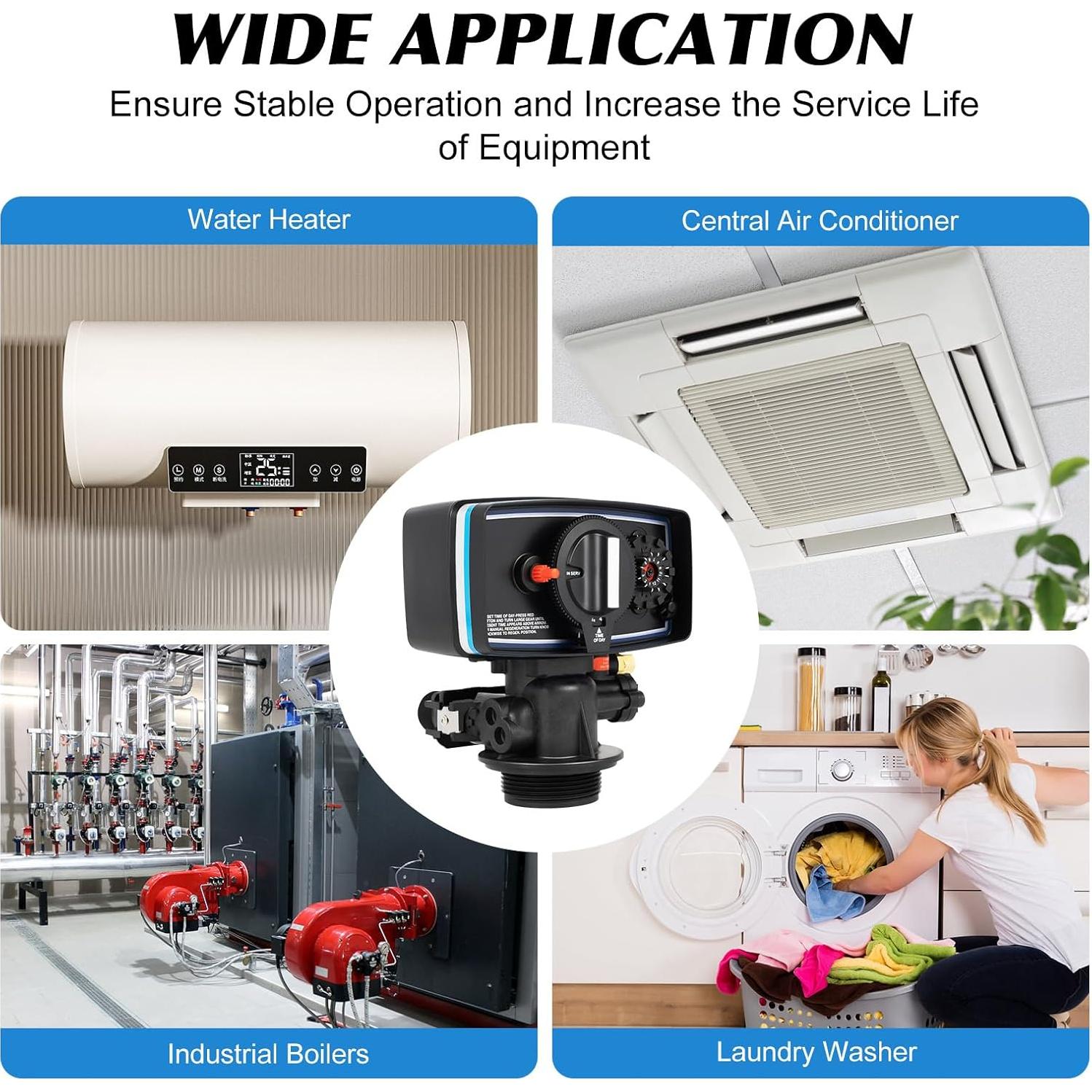 Válvula de Control de Reloj de Tiempo FXEIPOL 3W para Suavizador de Agua