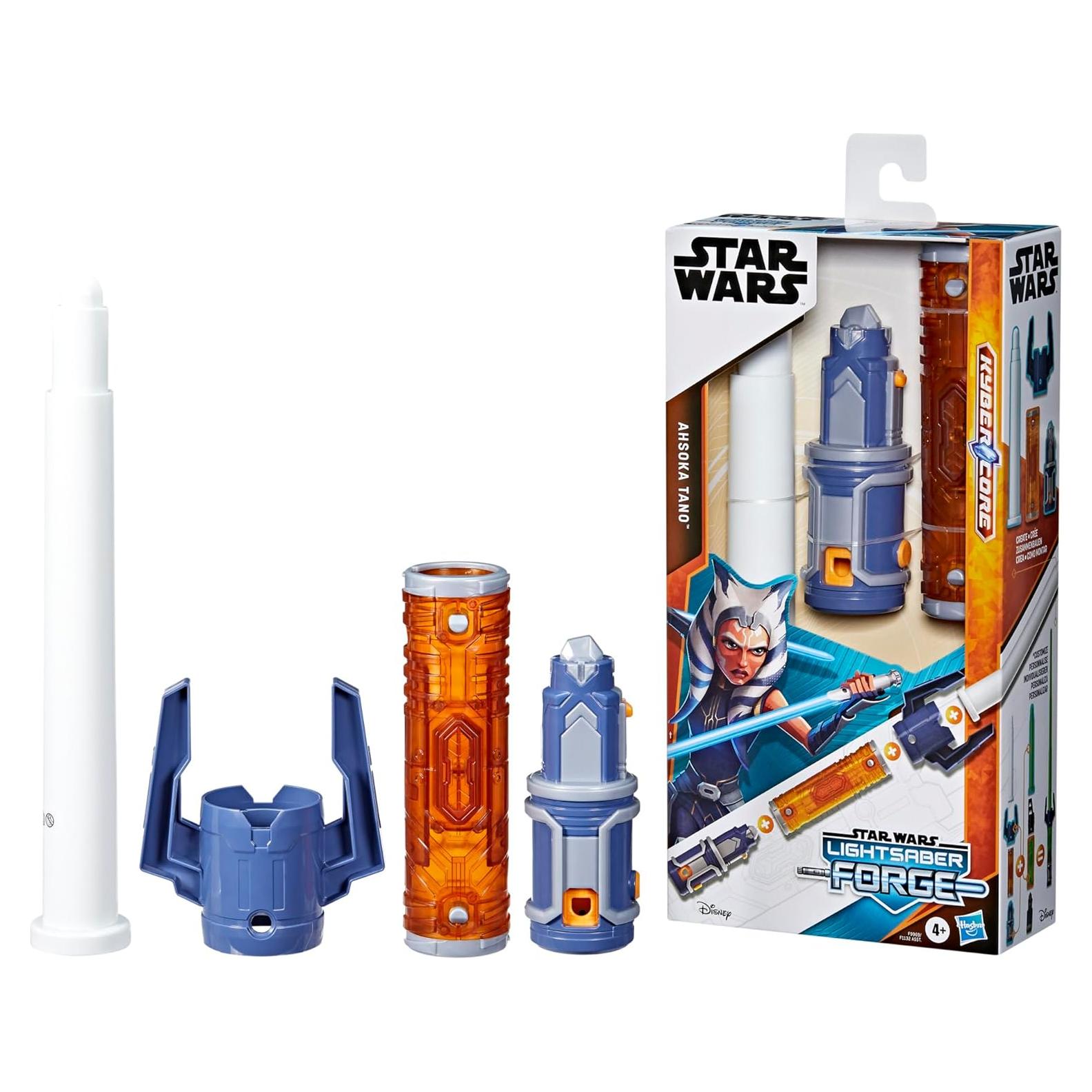 Sable de Luz Forja Kyber Ahsoka Tano Hasbro Personalizable
