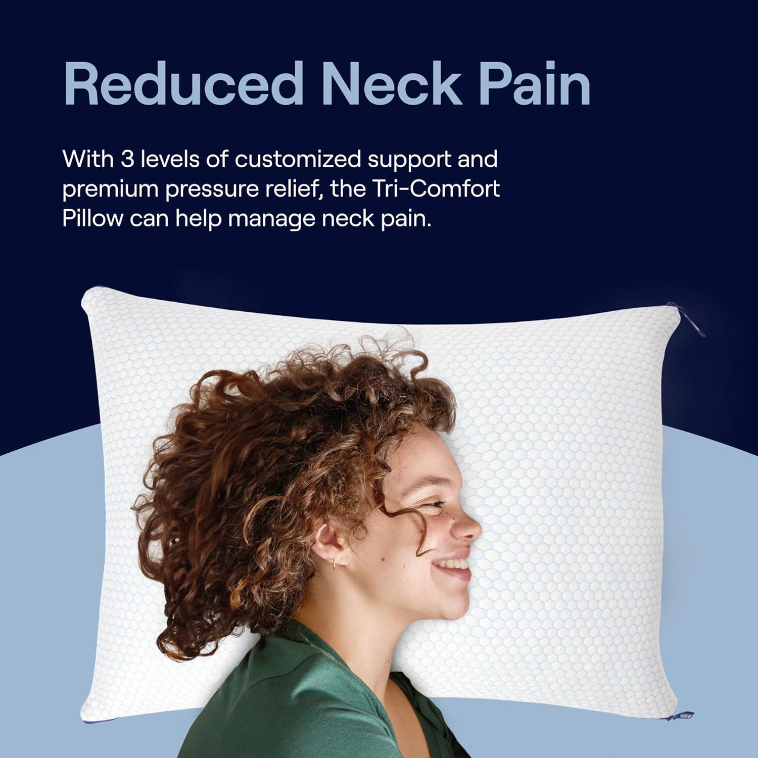 Almohada Nectar Tri-Comfort Refrigerante Ajustable 71x50 cm