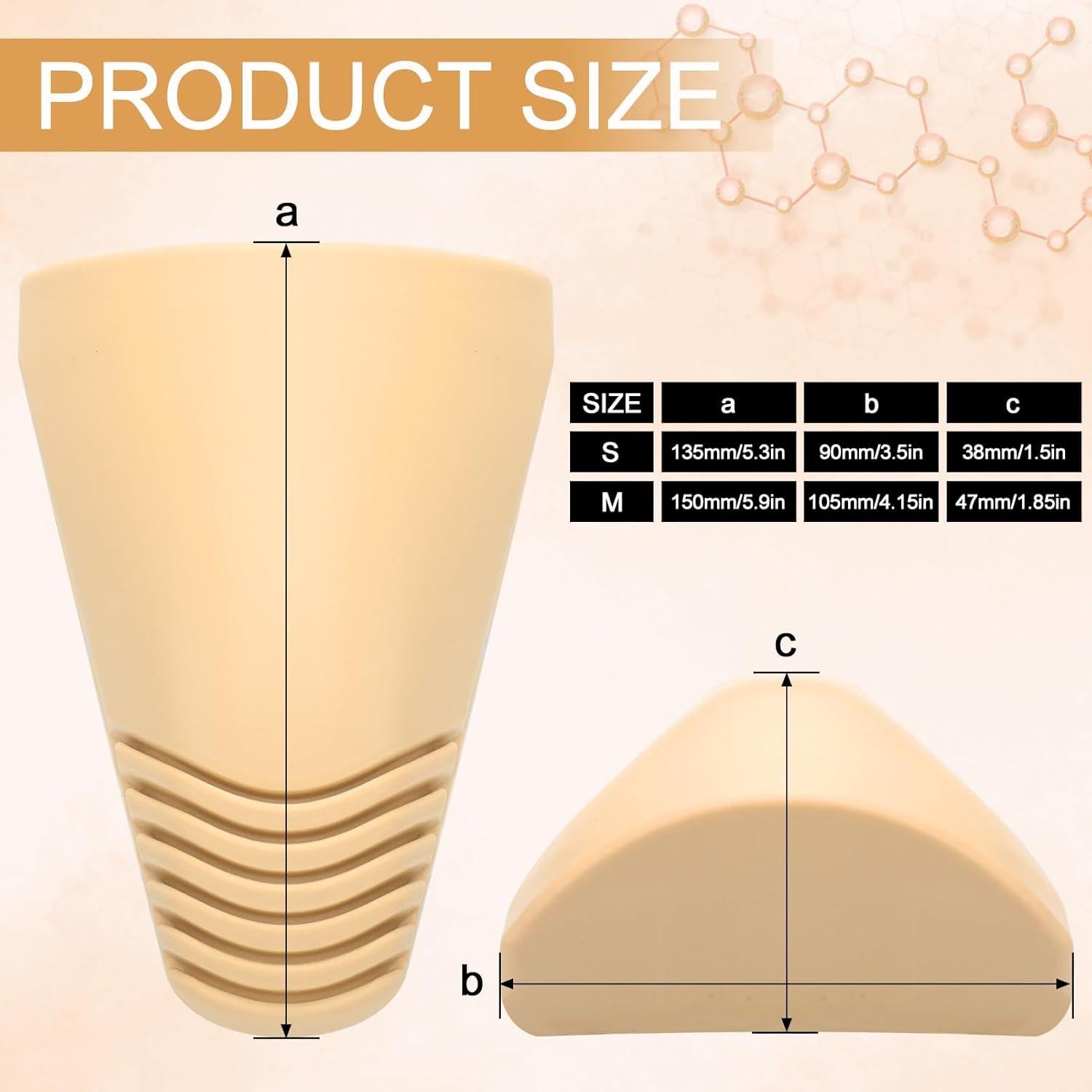 Rellenos de Zapato para Amputados Innconee - Espuma PU Tamaño S