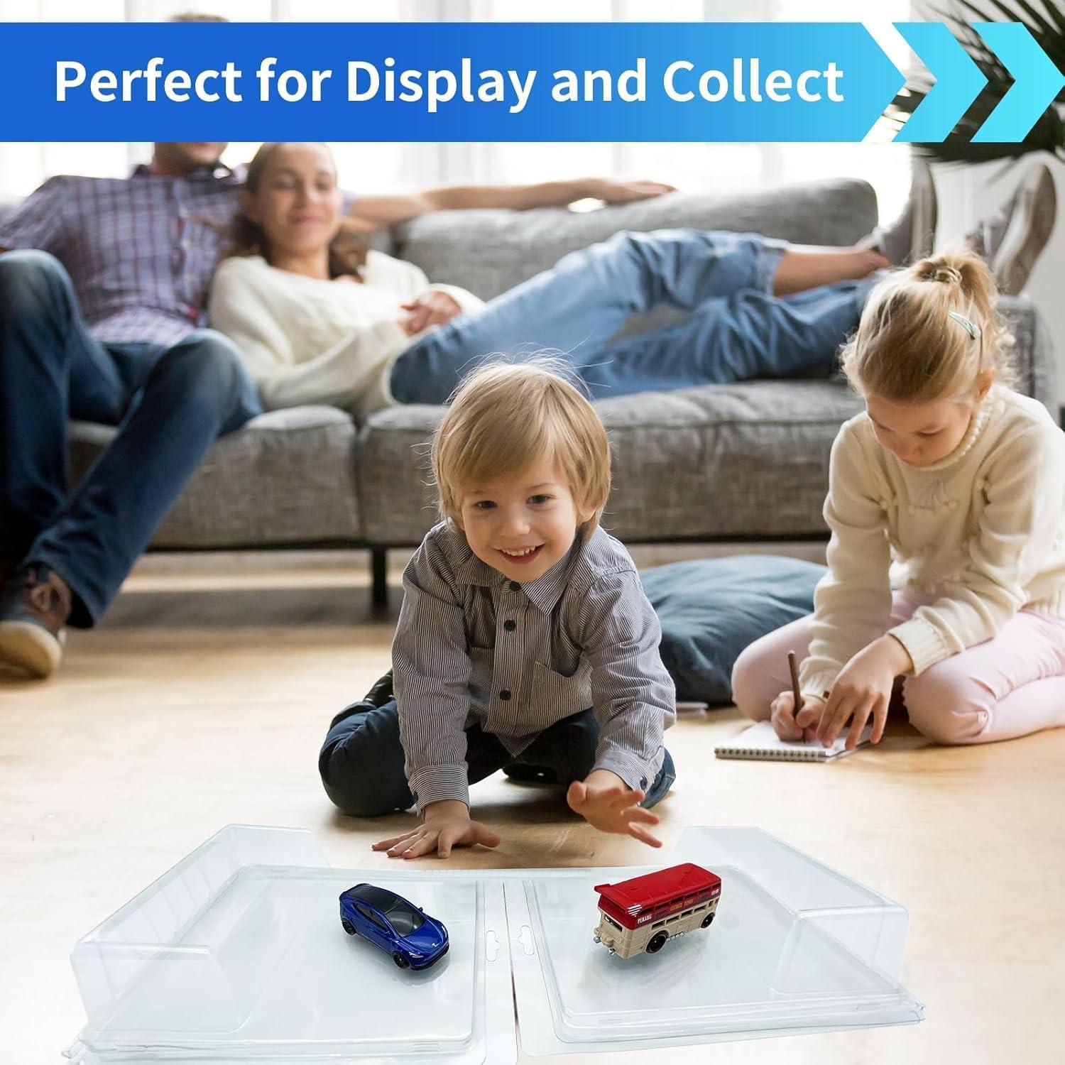 Paquete de 16 Fundas Protectores ISPEUIAL para Hot Wheels