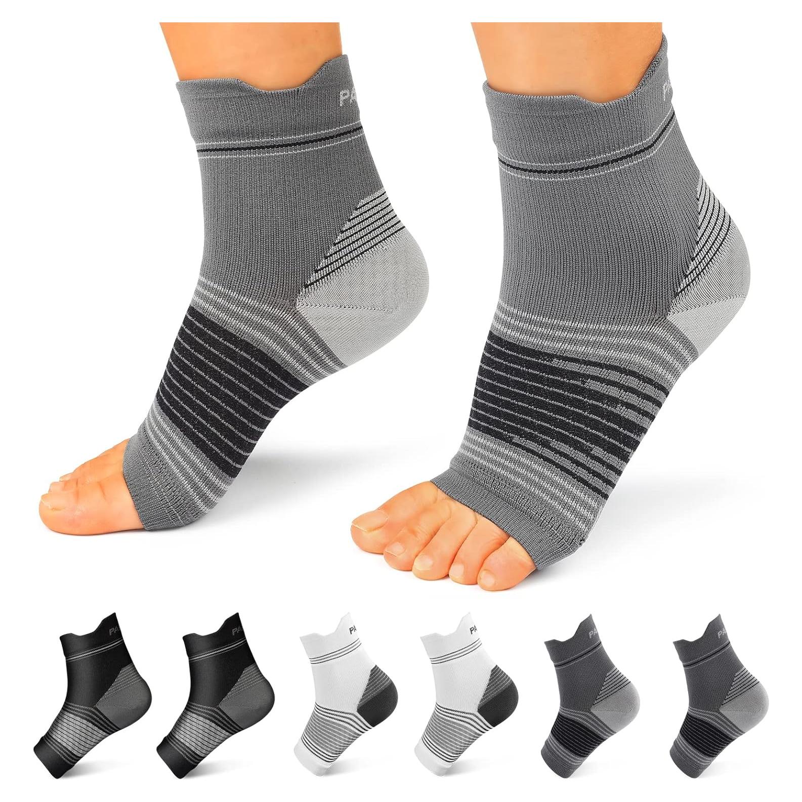 Calcetines de Compresión PAPLUS para Fascitis Plantar - 6 Pares