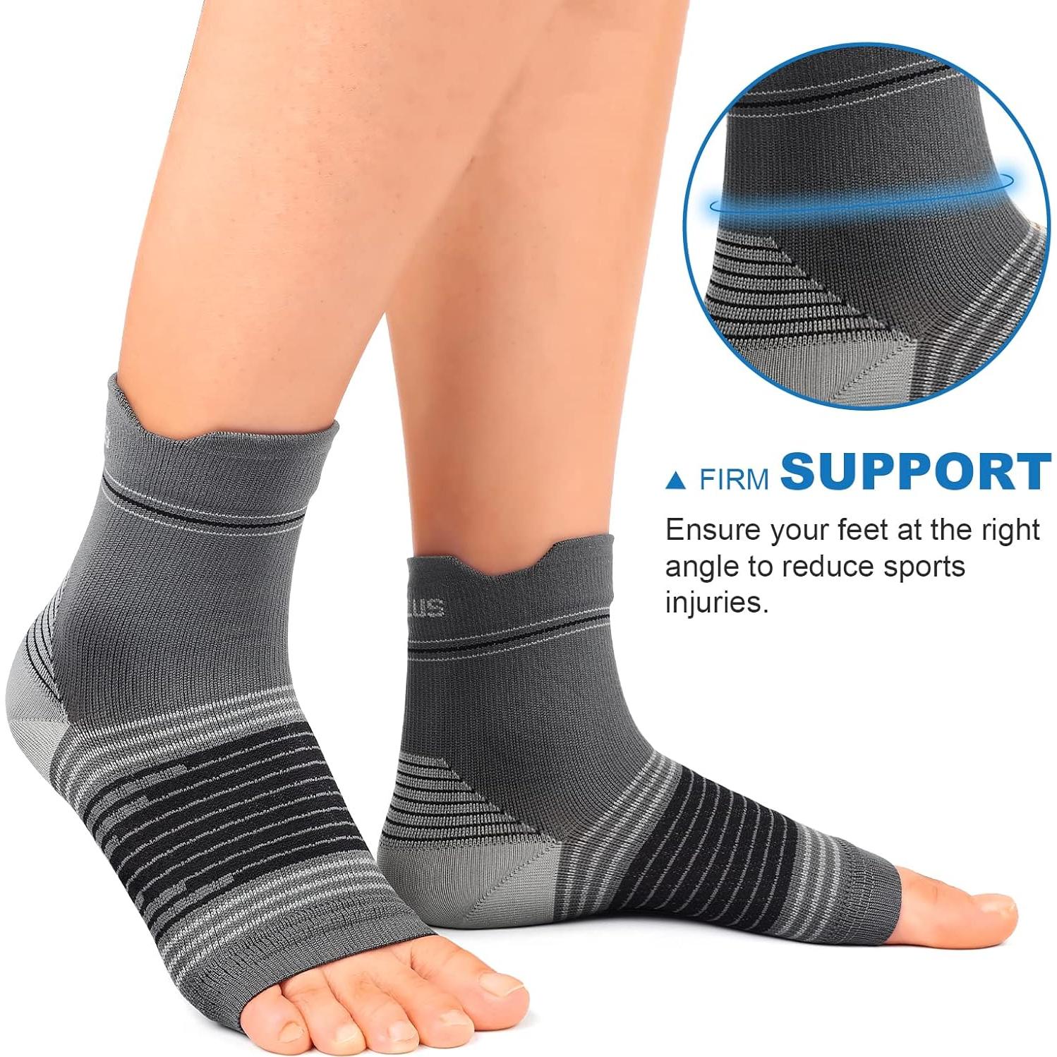 Calcetines de Compresión PAPLUS para Fascitis Plantar - 6 Pares