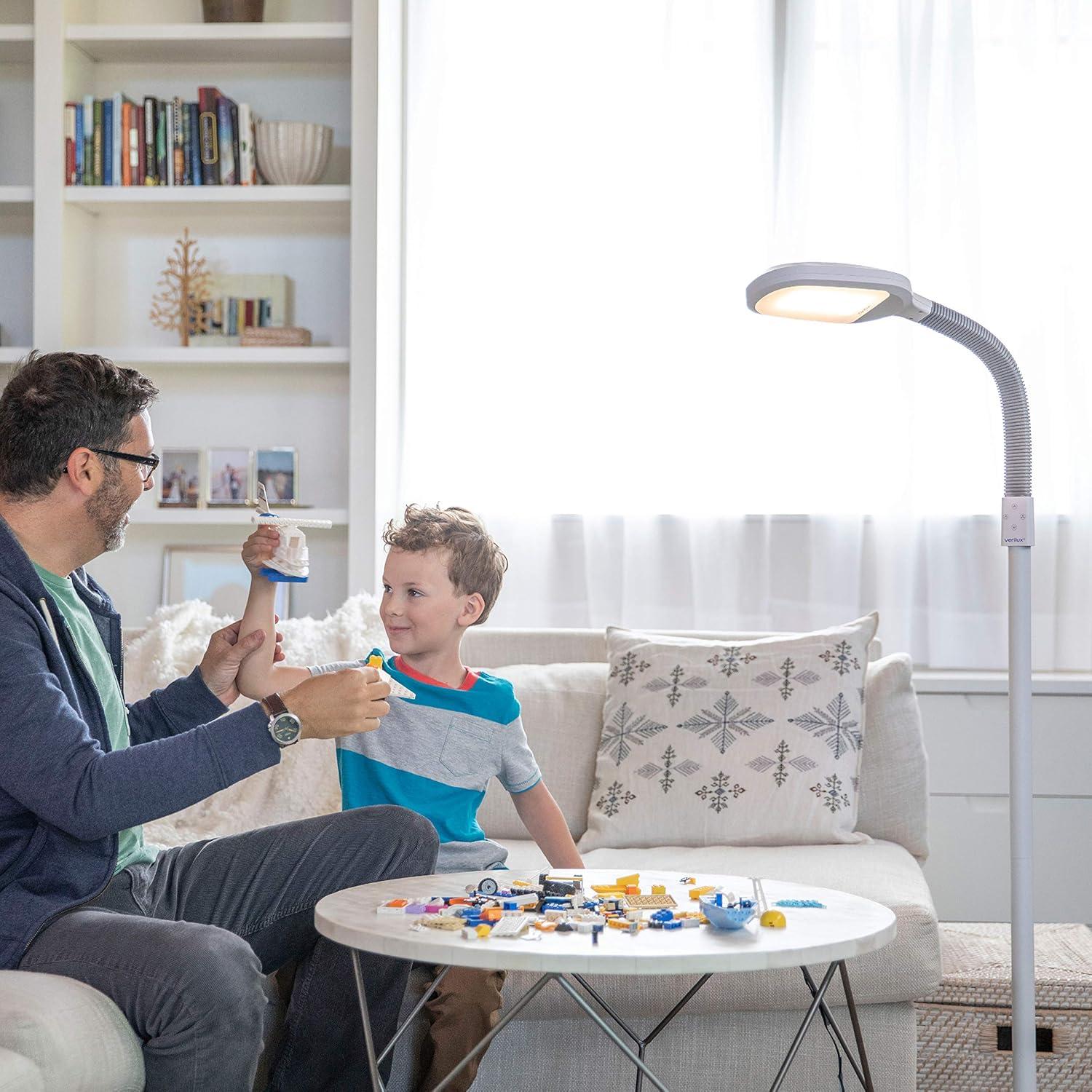 Lámpara de Pie LED Verilux SmartLight con Brillo Ajustable