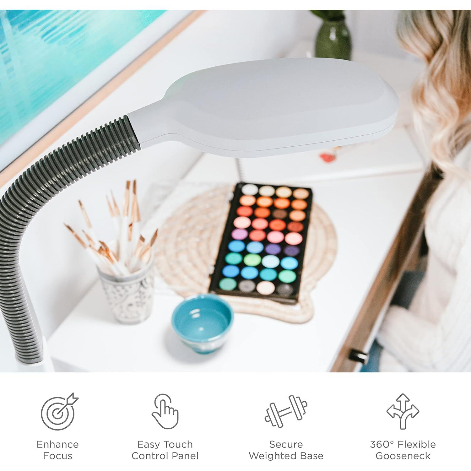 Lámpara de Pie LED Verilux SmartLight con Brillo Ajustable