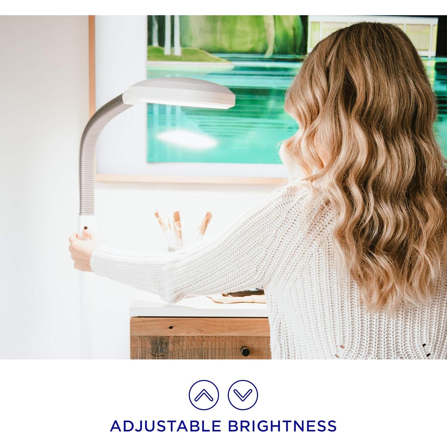 Lámpara de Pie LED Verilux SmartLight con Brillo Ajustable