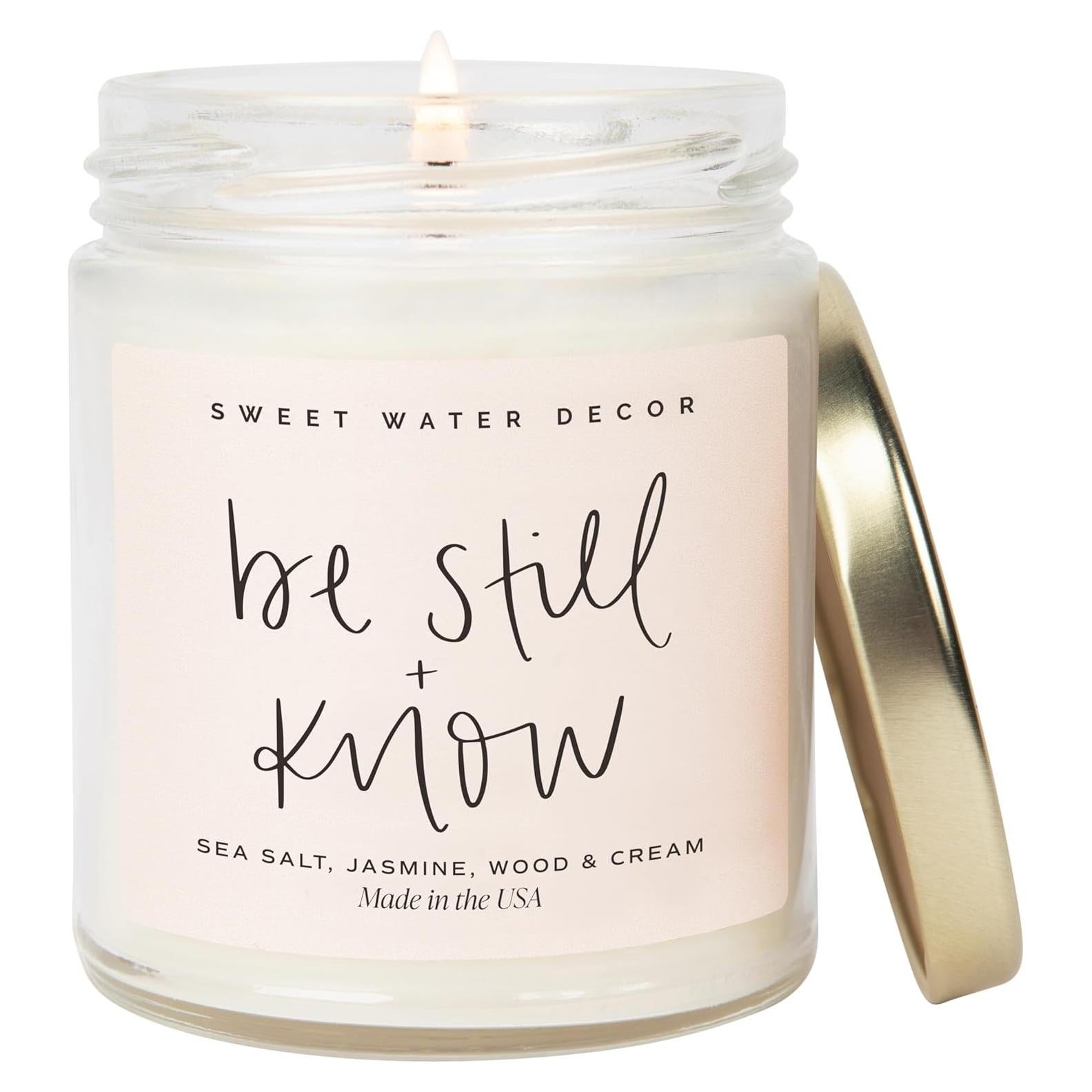 Vela Aromática Sweet Water 9oz Cera de Soja Sépaciente