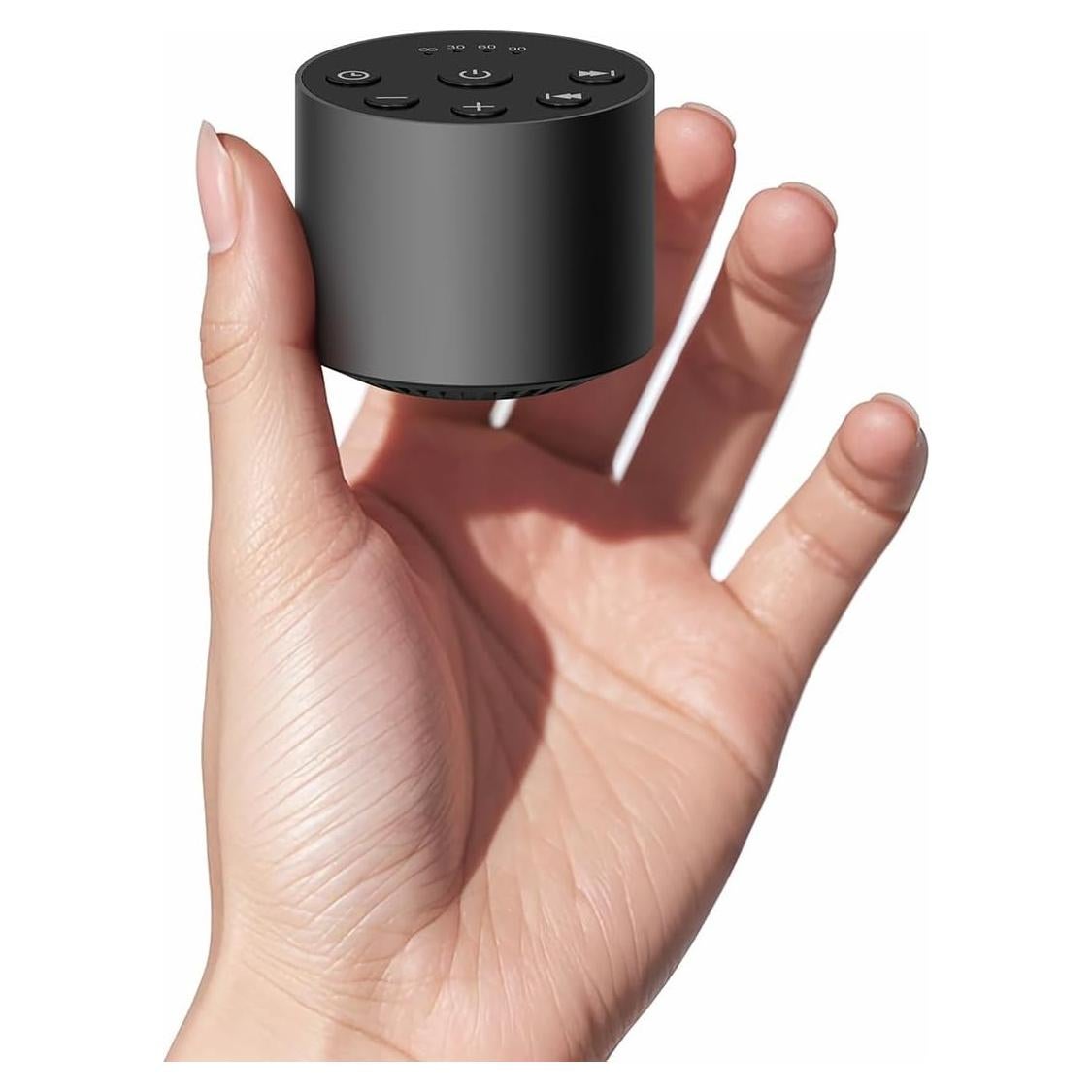 Máquina de Sonido Portátil Color Noise con 30 Sonidos y 32 Niveles de Volumen