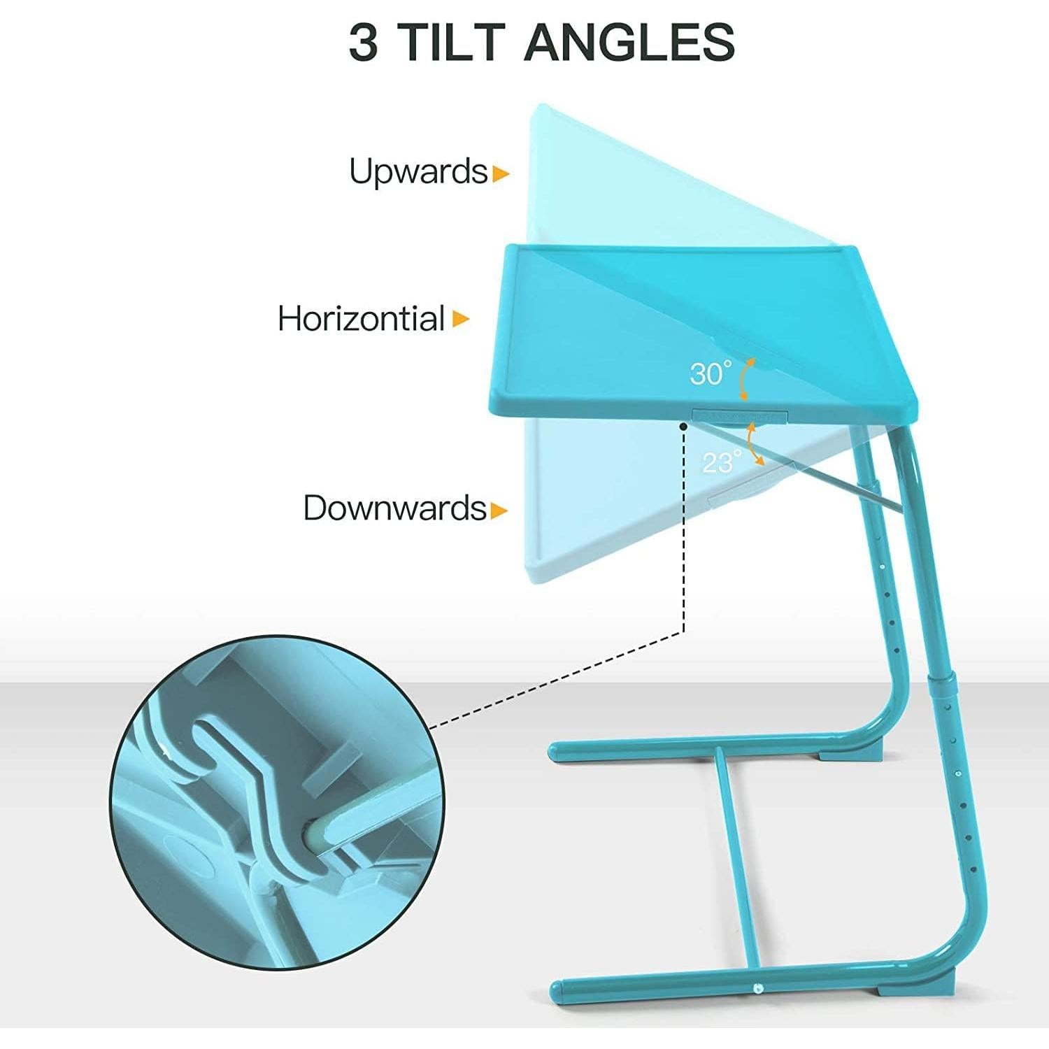 Mesa de bandeja de TV ajustable HUANUO HNTT-B - Azul