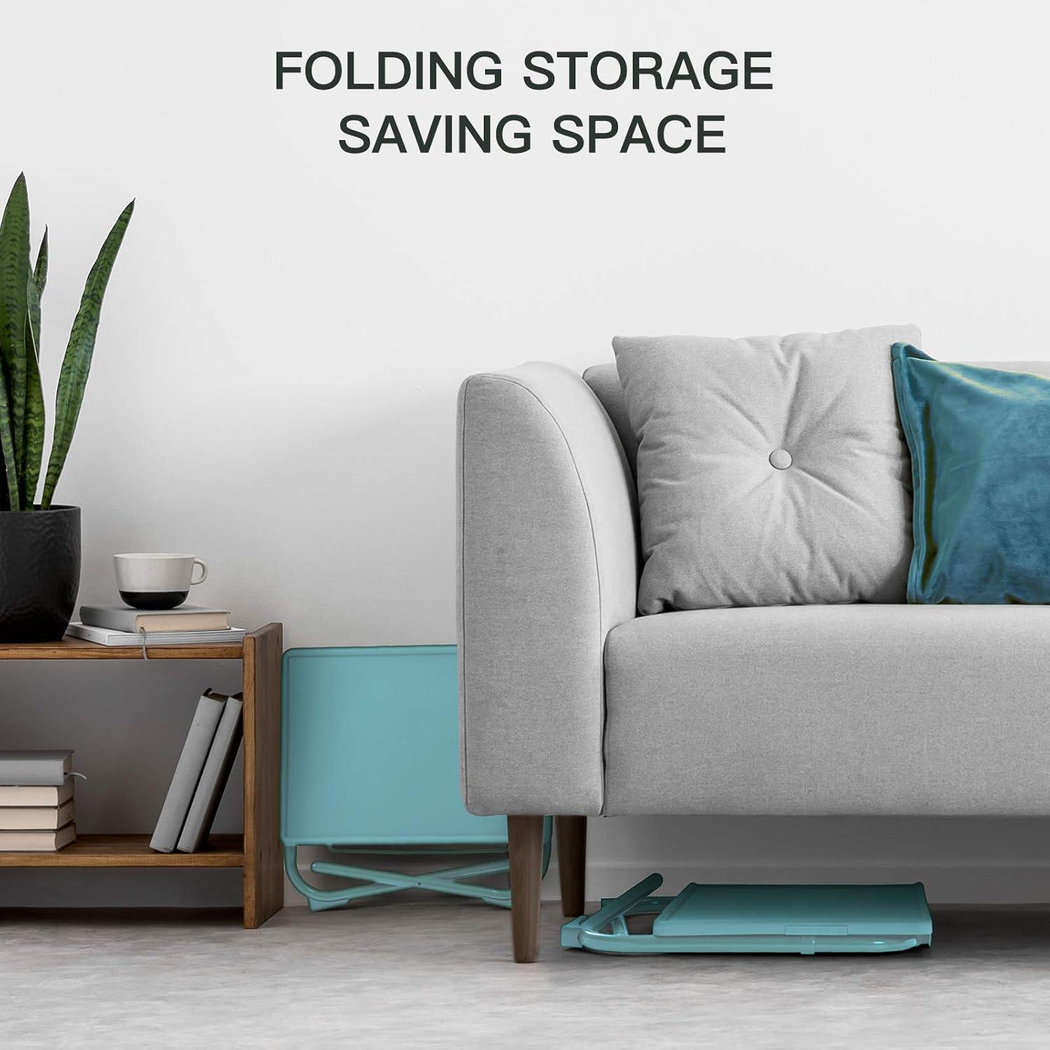 Mesa de bandeja de TV ajustable HUANUO HNTT-B - Azul